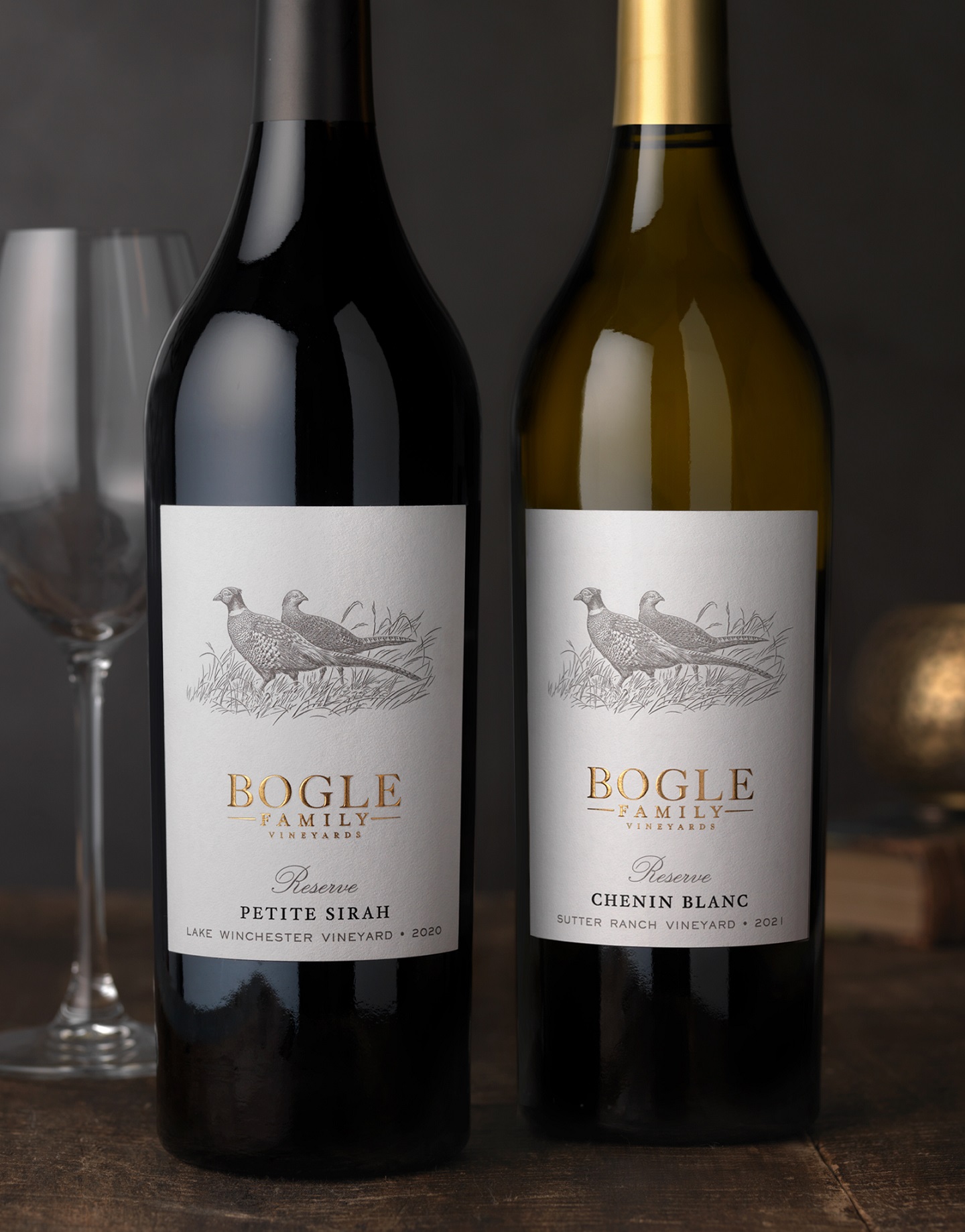 Bogle Vineyards Reserve Wine Label Design by CF Napa