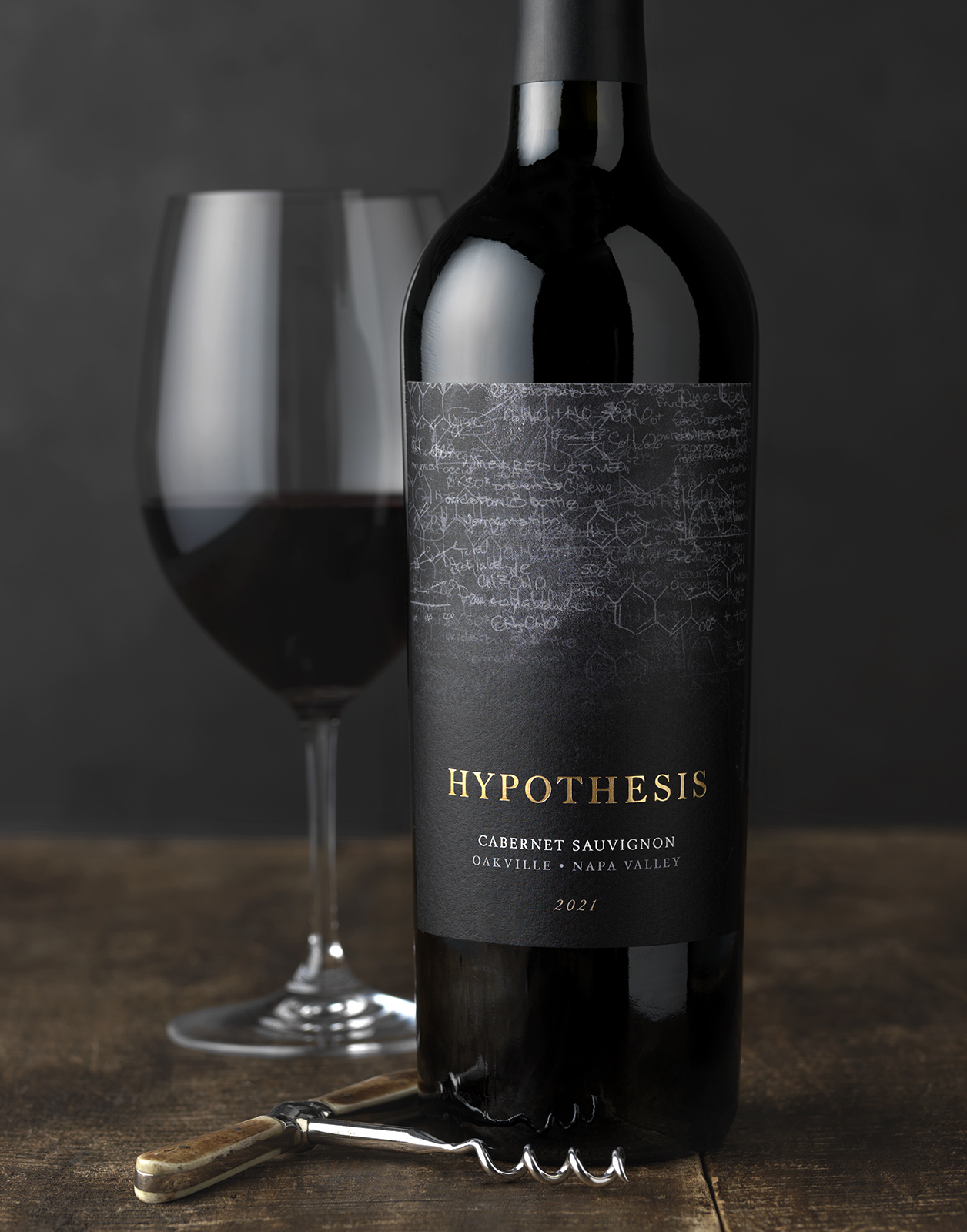 Hypothesis Wine Label Design by CF Napa