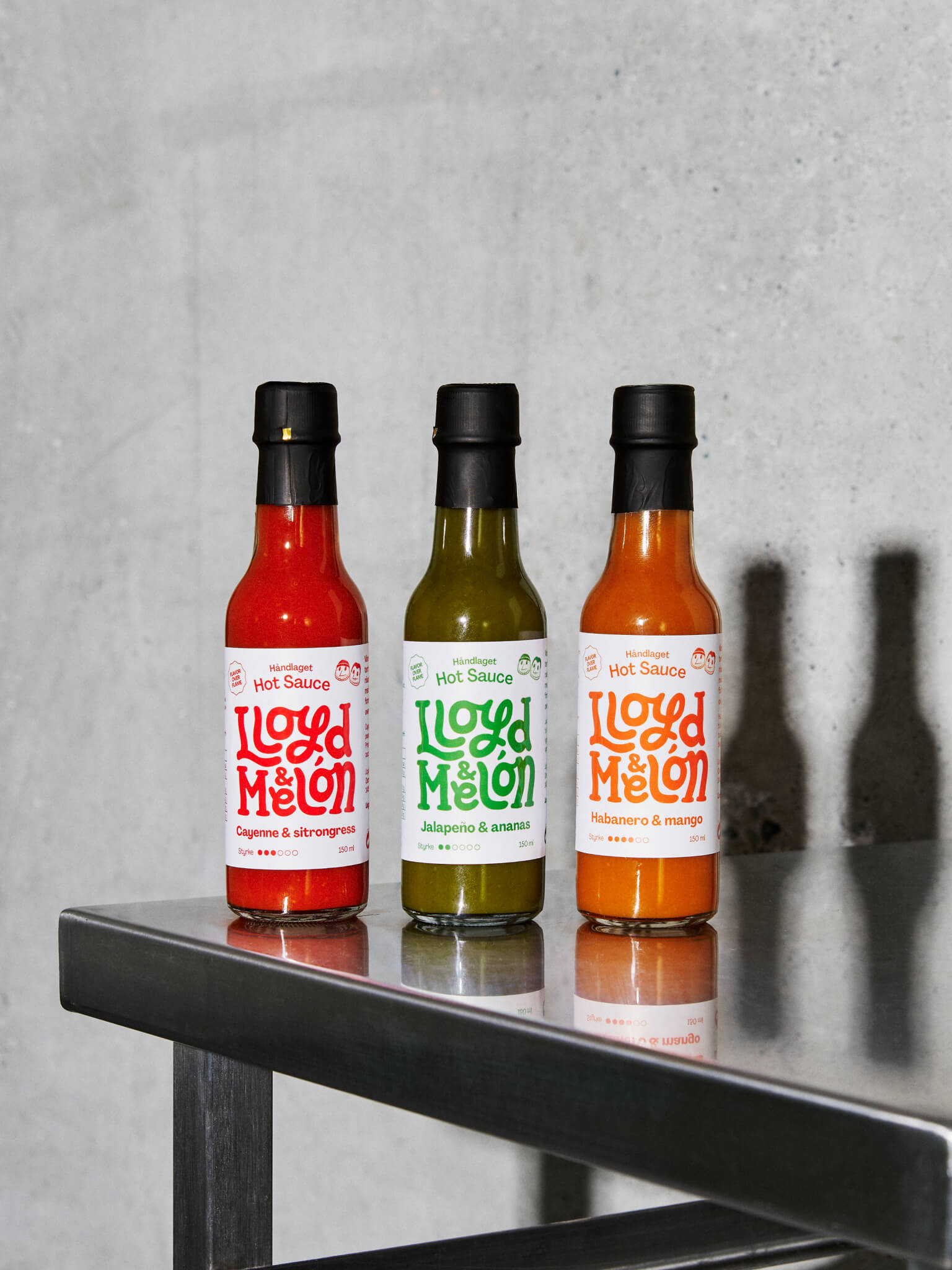 Lloyd & Melón In-House Design for Their Fermented Hot Sauce
