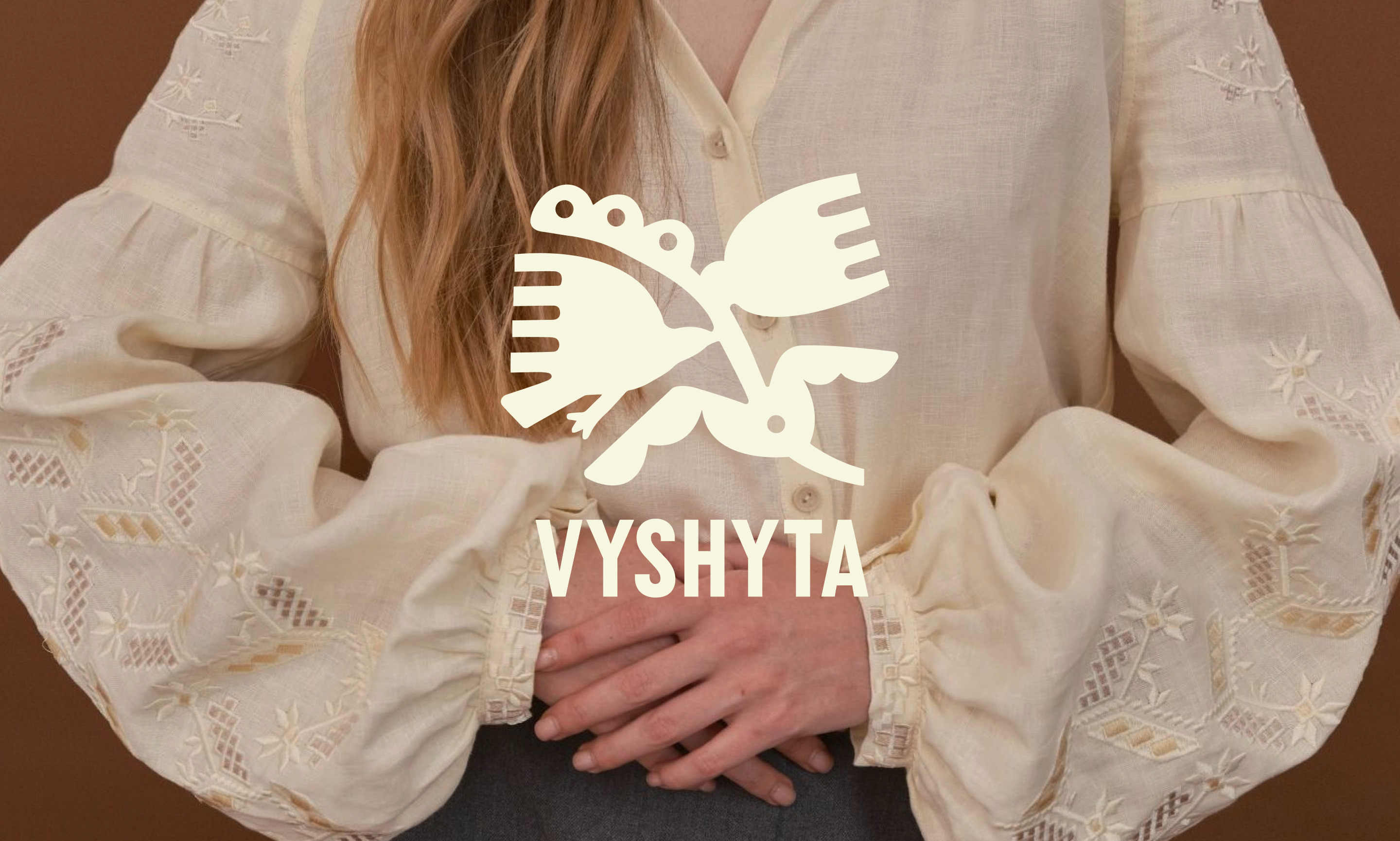 Ornamental Graphic Identity for Vyshyta Created by Perfectly Boring Studio