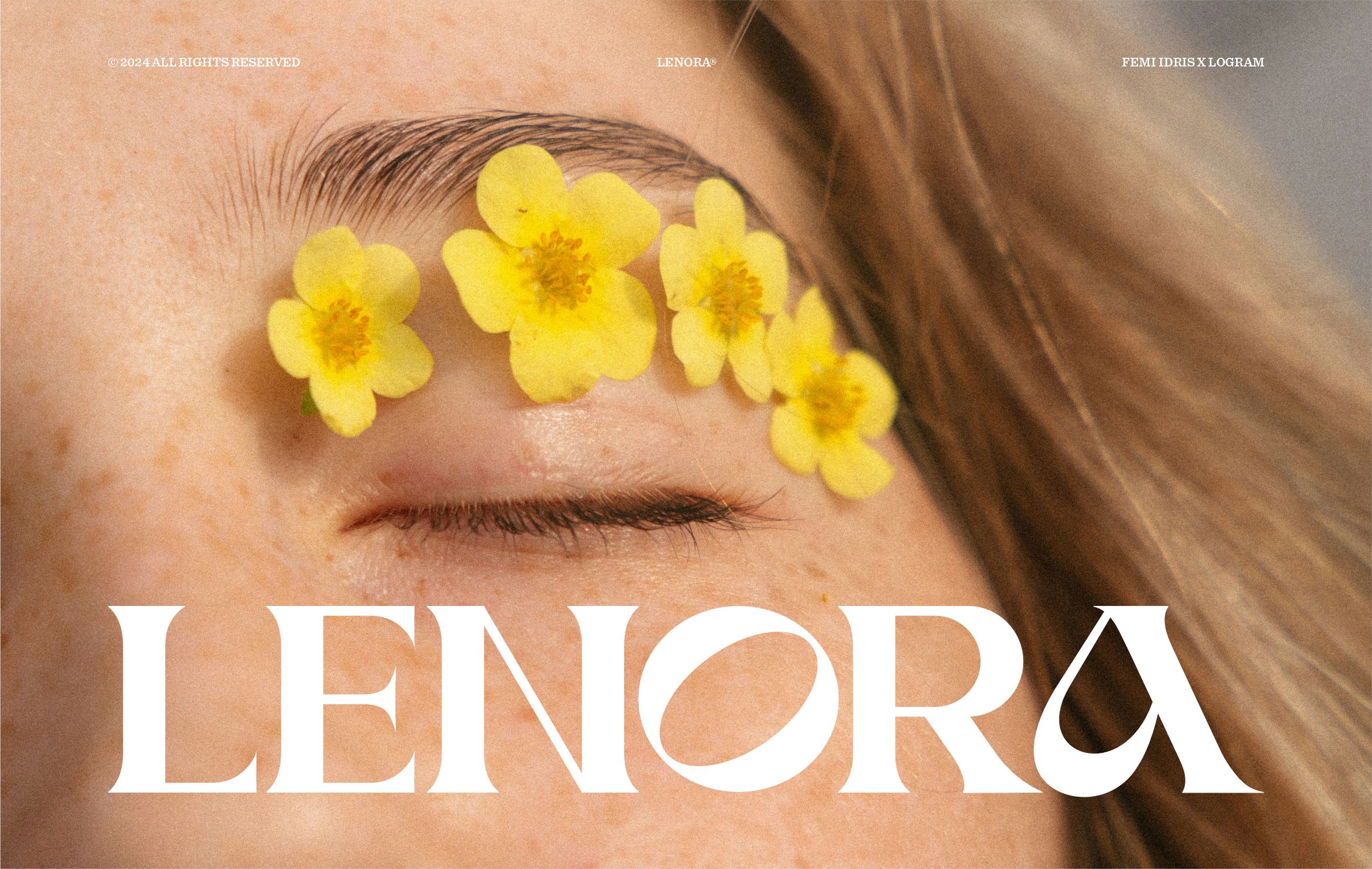 Lenora Cosmetics and Skincare Brand Design by Femi Idris