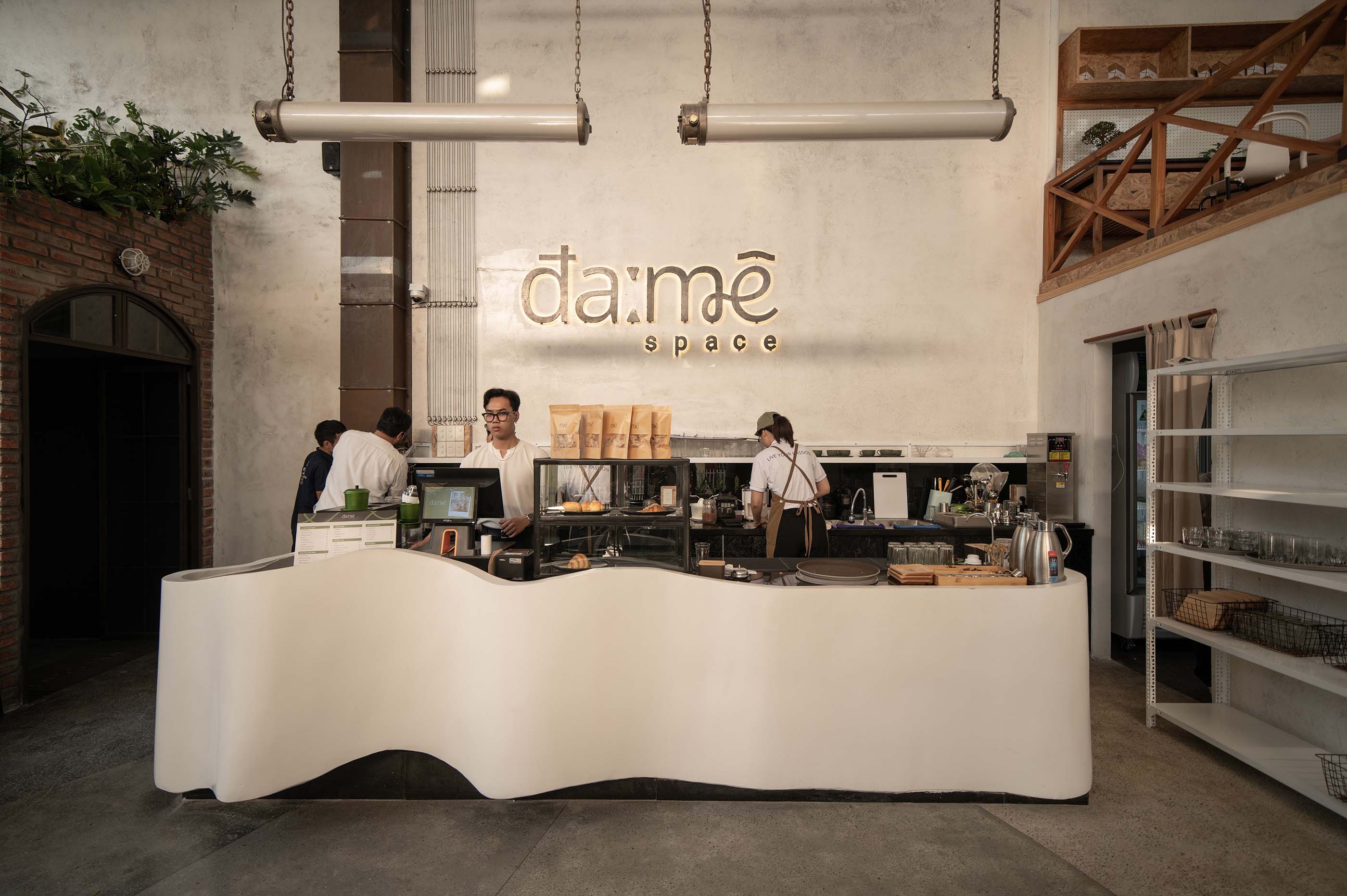 Đa:mê Cafe Rebrand Visual Identity by Row Nguyen