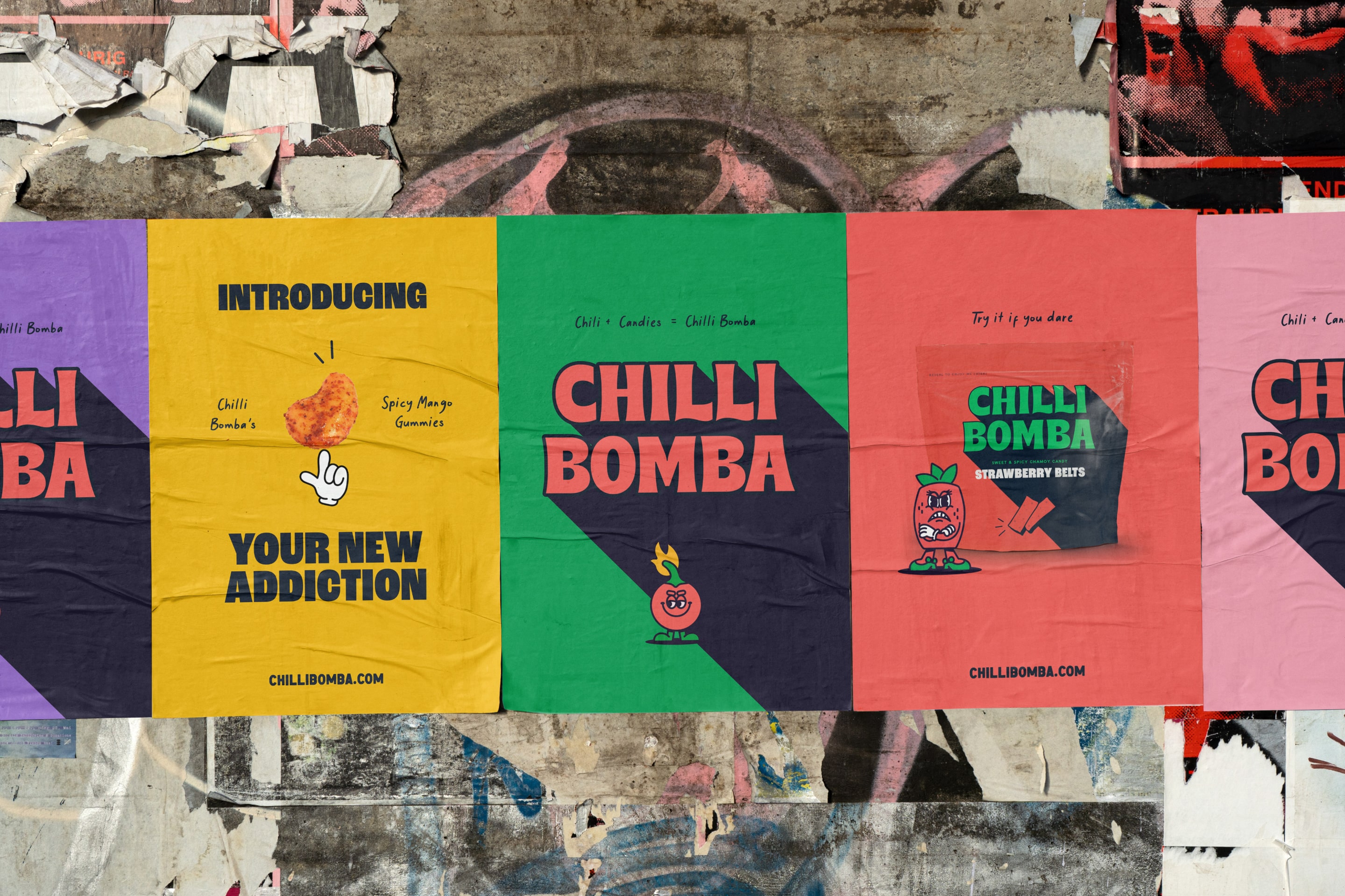 Spicy New identity for Chilli Bomba by New Genre Studio