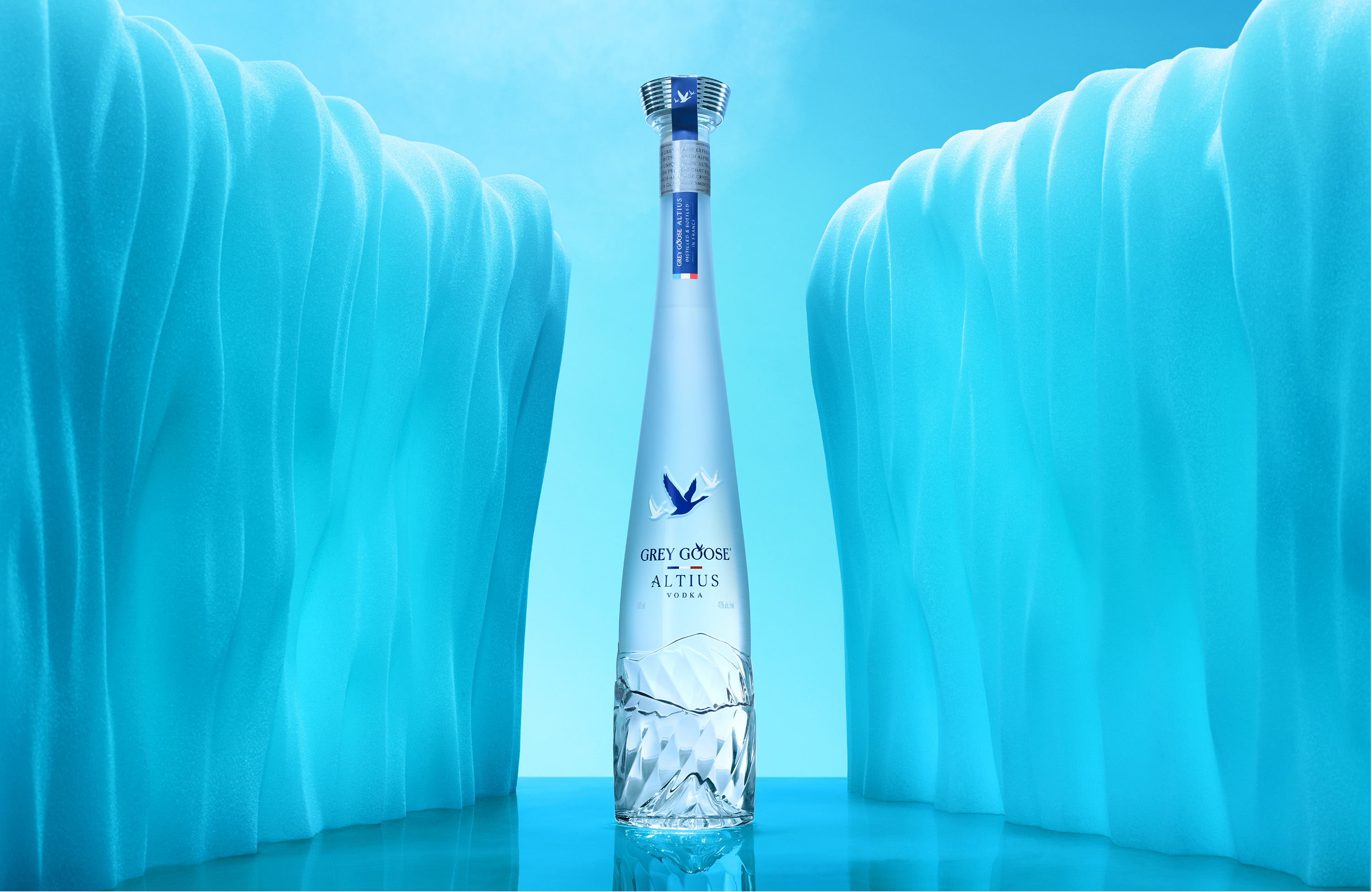 Introducing Grey Goose Altius, Aa New Vodka Designed by Intertype Studio