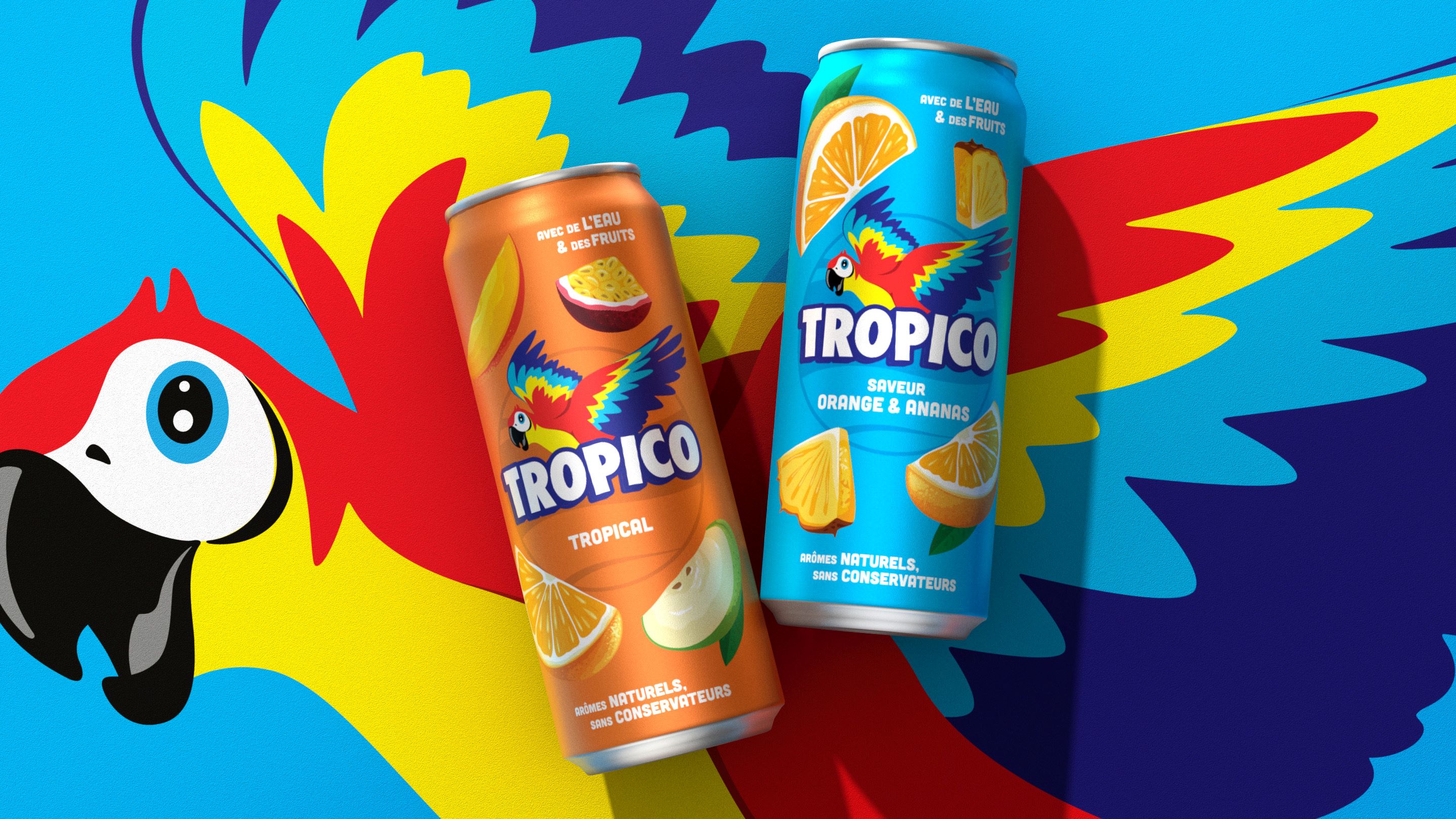 Tropico Unveils New Visual Identity and Packaging for Gen Z Audience
