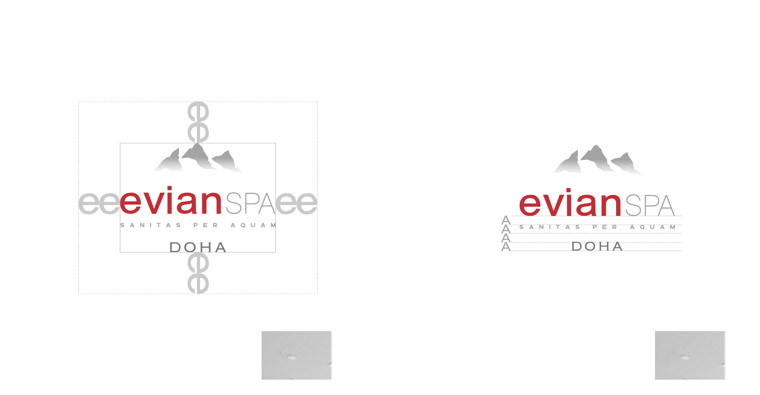Evian Spa Doha Brand Guidelines