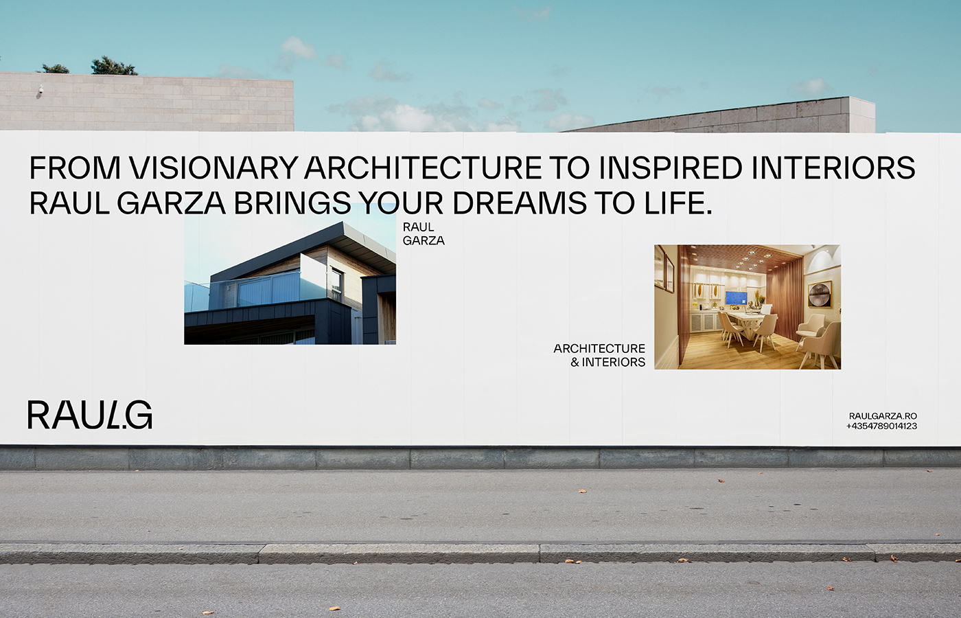Raul Garza Architecture & Interiors Brand Identity by byamine