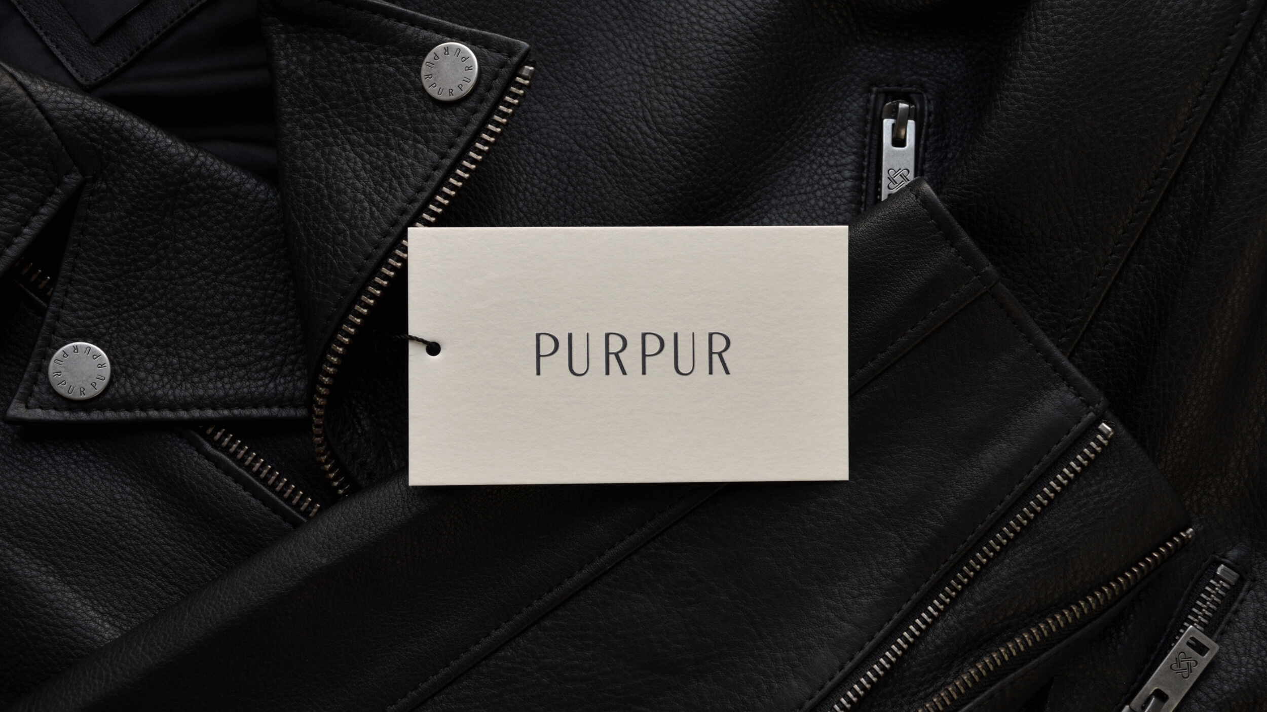 Leather Color: Ohmybrand Agency Developed the Identity of Purpur Outerwear Brand