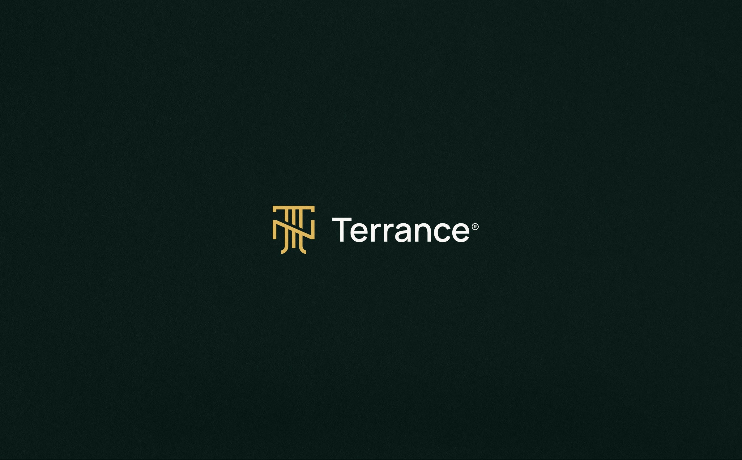 Pedro Renan Creates Elegance Monogram and Branding for Terrance