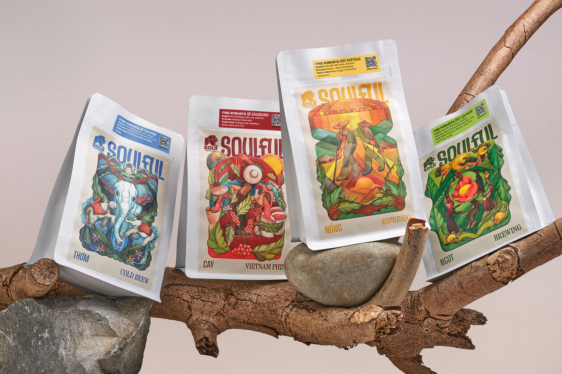 Fins Studio Crafts Soulful Collection in a New Chapter for Soul Fine Robusta Coffee Brand