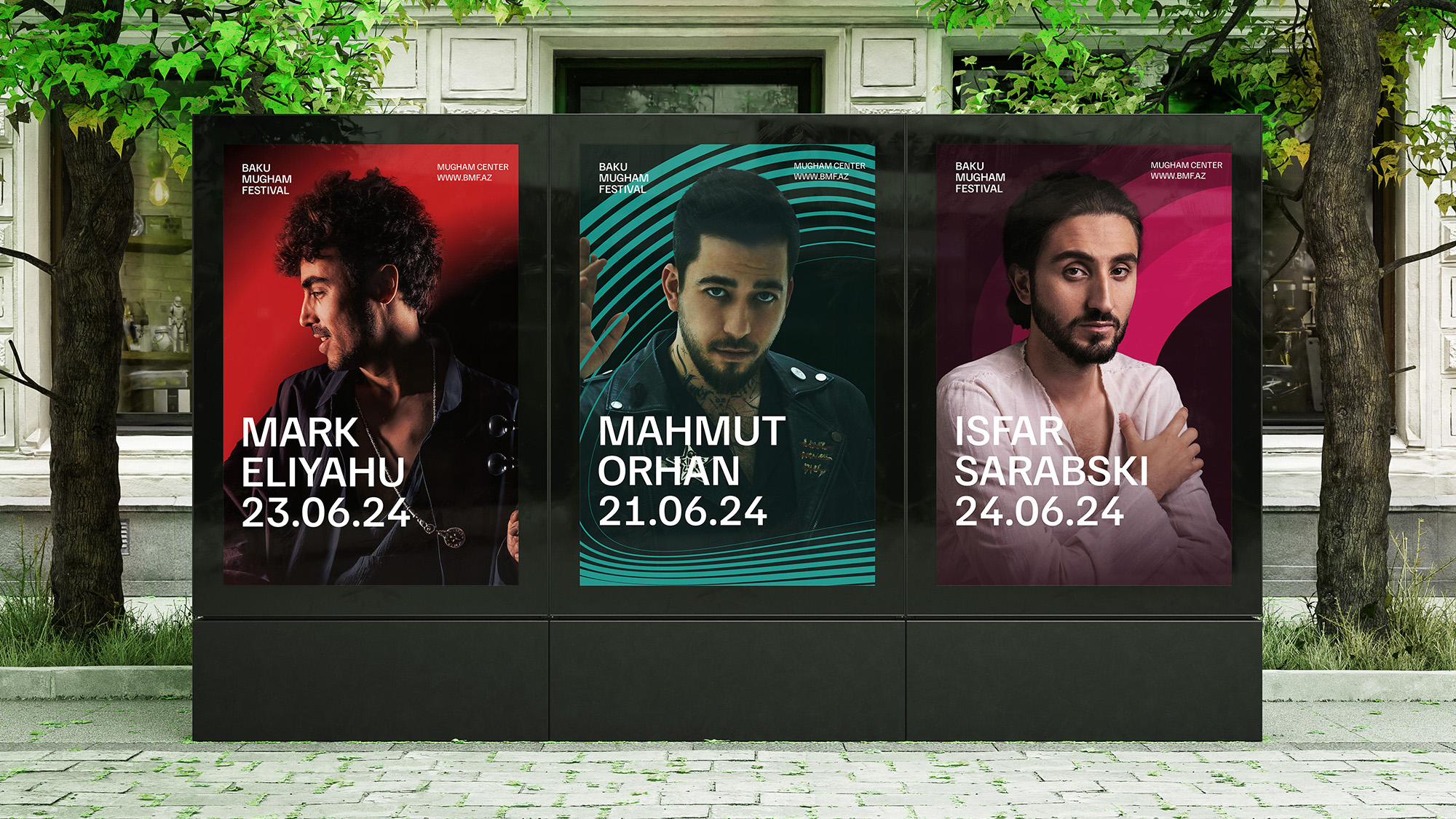 Festival Identity Student Concept for Baku Mugham Festval by Edgar Muradovi