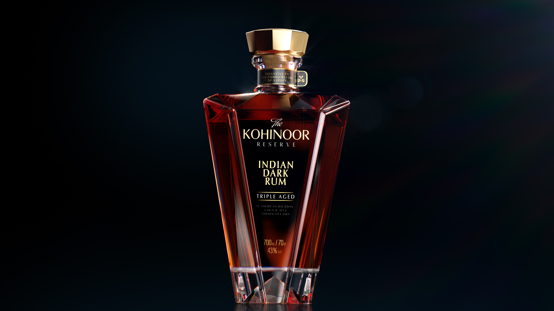 Kohinoor Indian Dark Rum: A Tribute to Indian Heritage by Firstbase