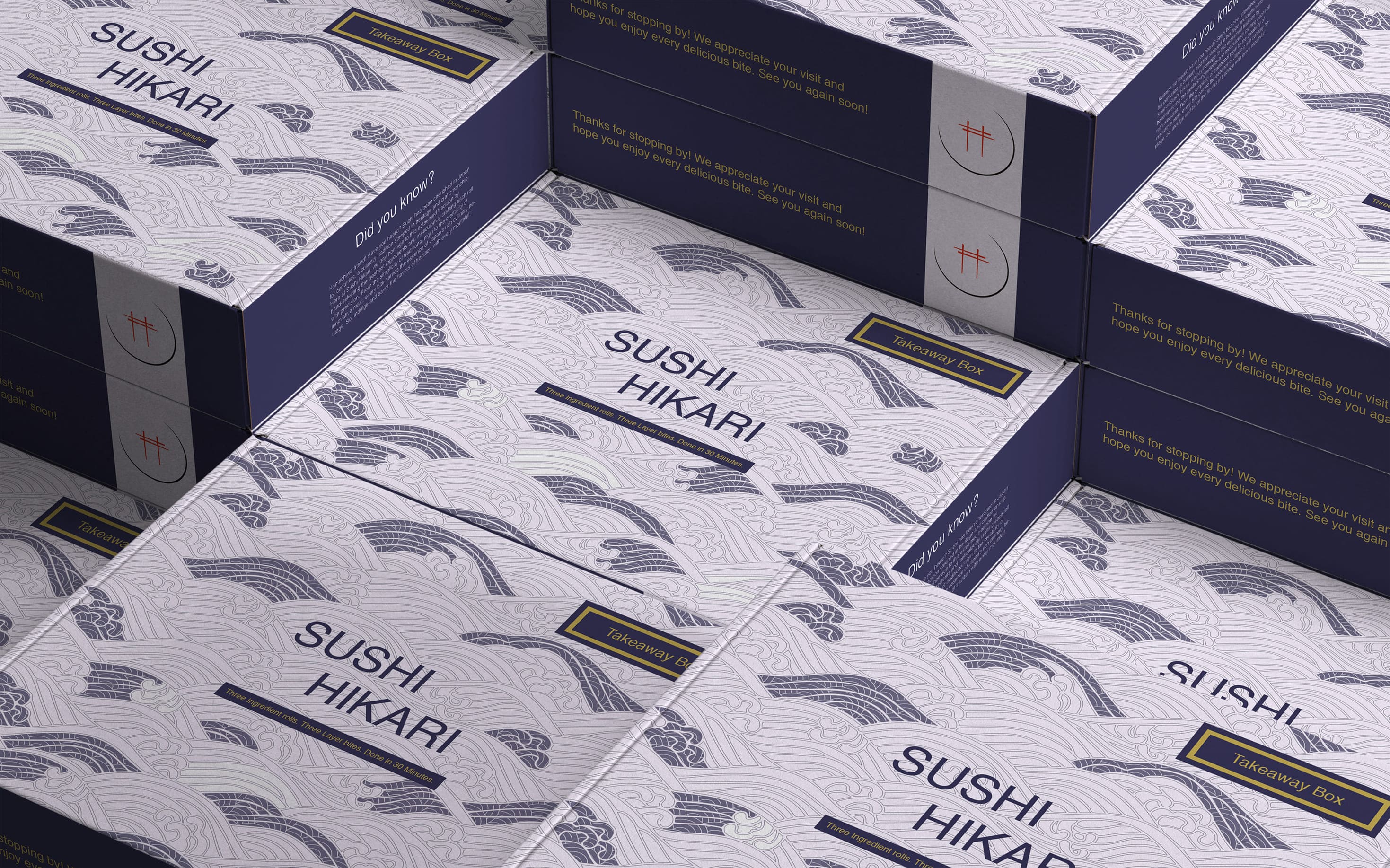 Sushi Hikari’s Authentic Sushi Branding and Identity Designed by Samuel Pires