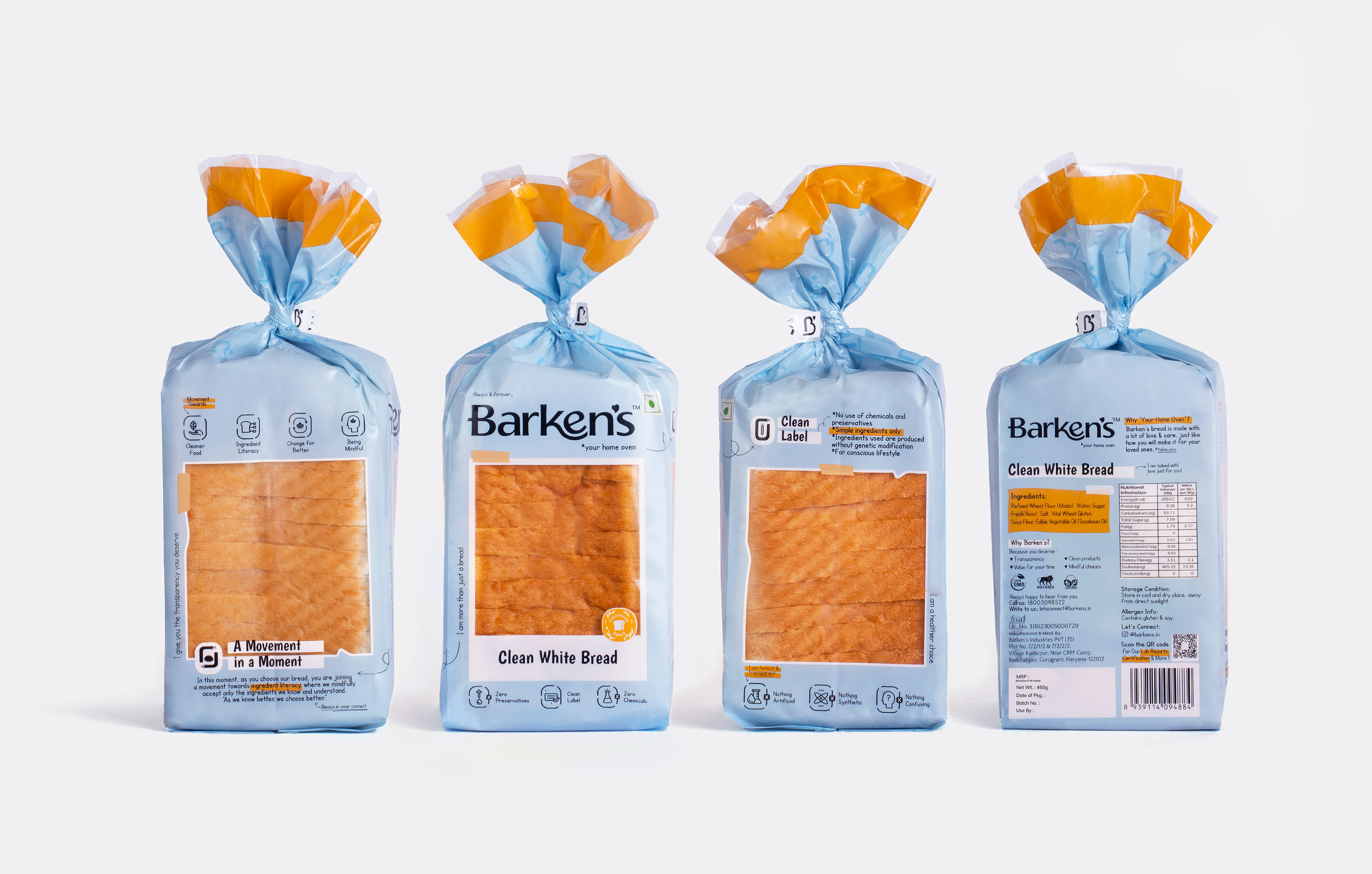 Barken’s Brand Identity and Packaging Design by Pckd Studio