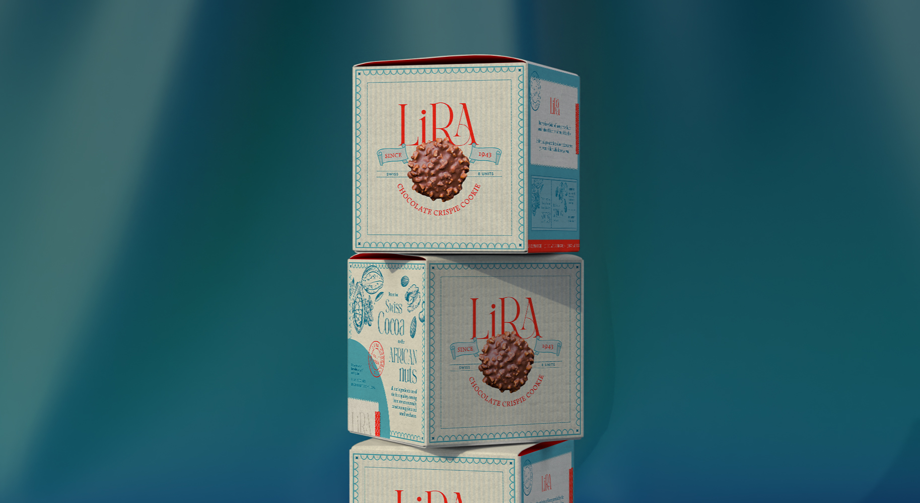 Lira Chocolates: Student Alexandra Pombo’s Nostalgic Packaging Design Concept for Premium Delicacies
