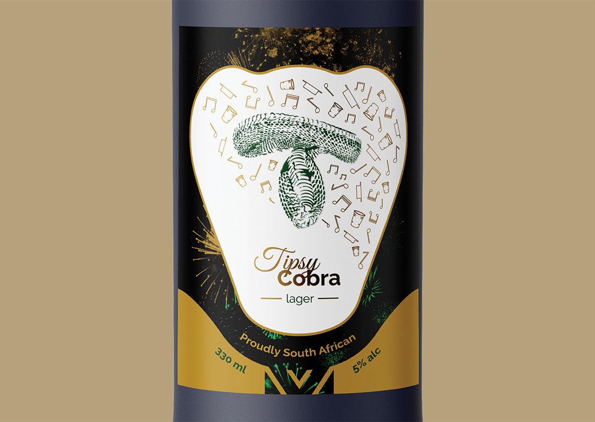 Tipsy Cobra Packaging Design Concept by Thomas Burke