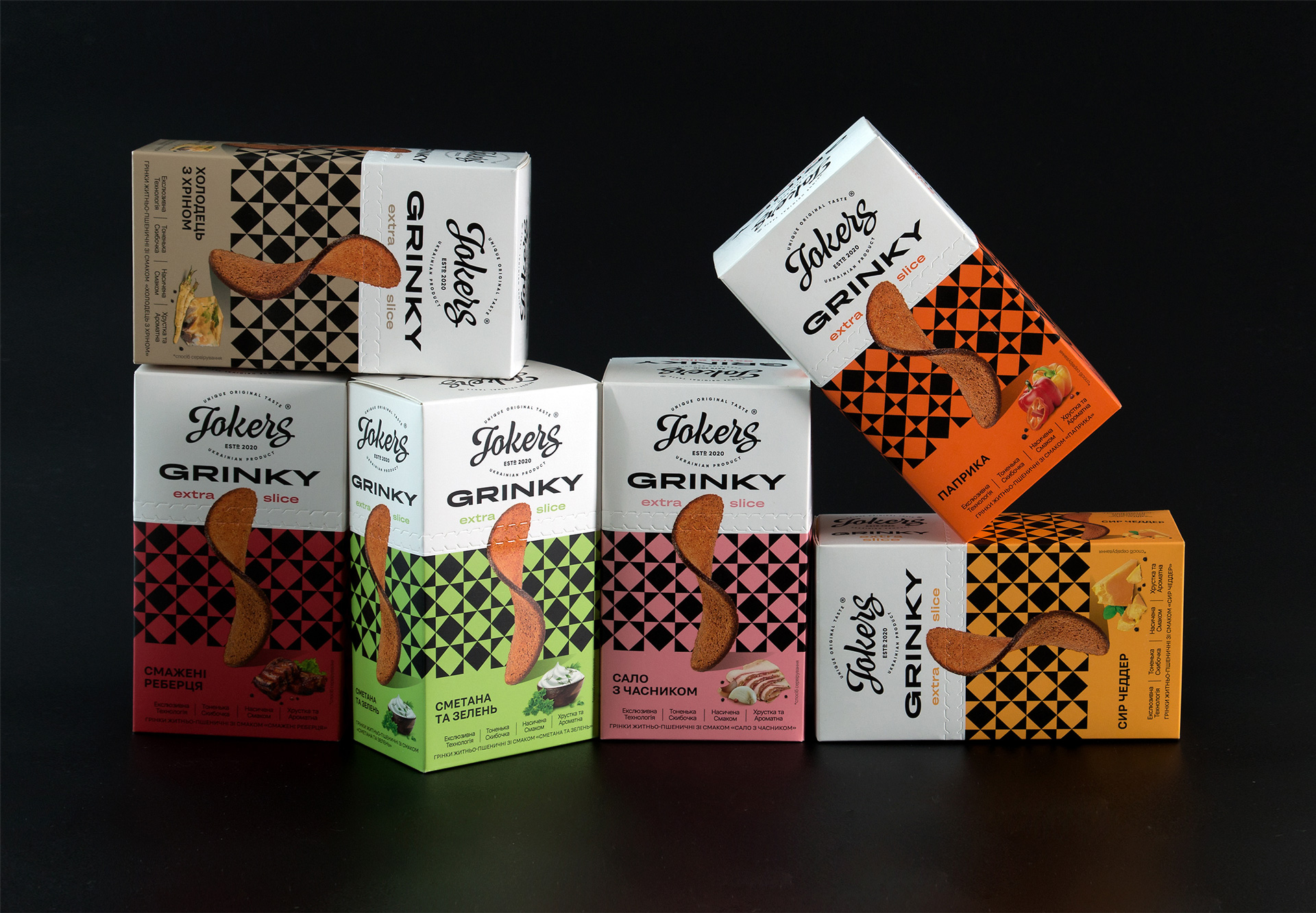 Dozen Agency Creates Premium Packaging Design for Jokers Gourmet Croutons