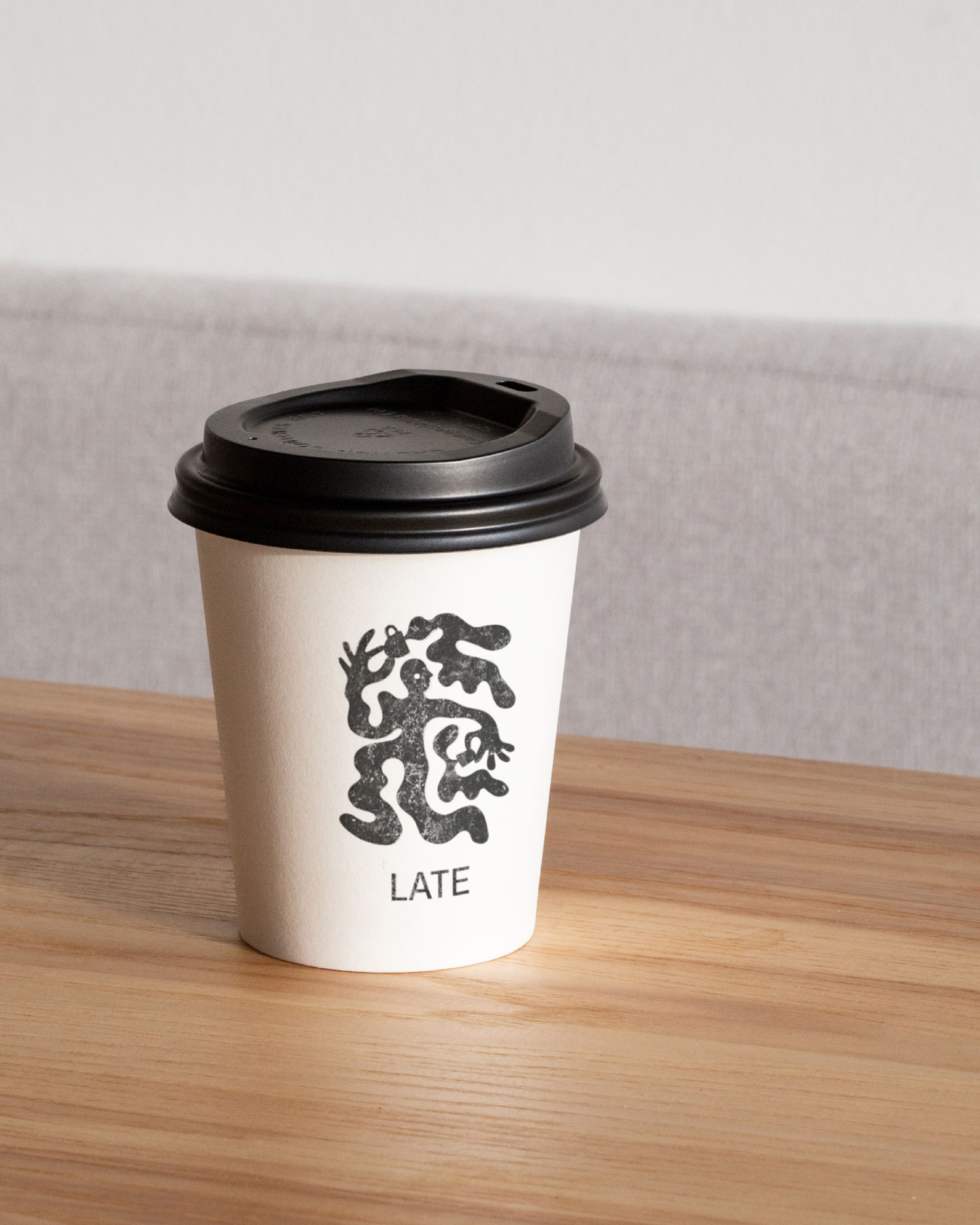 LATE Cafe Brand Identity by Angel and Anchor