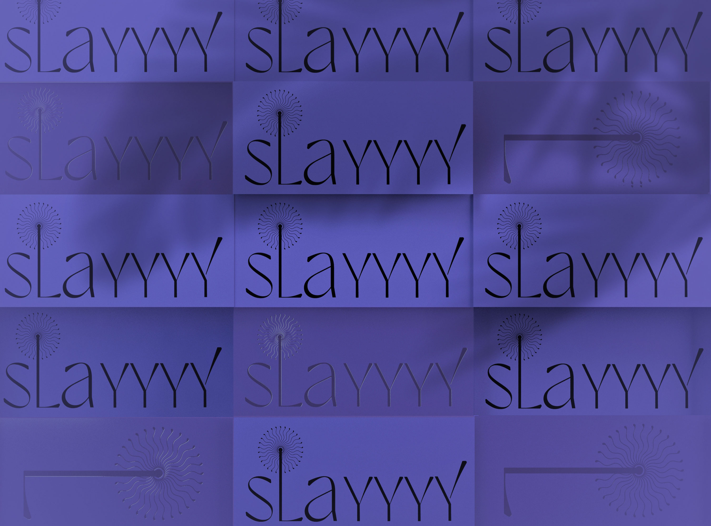 A Dynamic and Modern Brand Identity for Slayyyy by Creativebydefinition