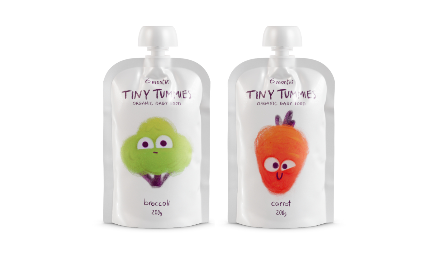 Tiny Tummies Gets a Fresh Look with Elmira Gokoryan’s Packaging Design