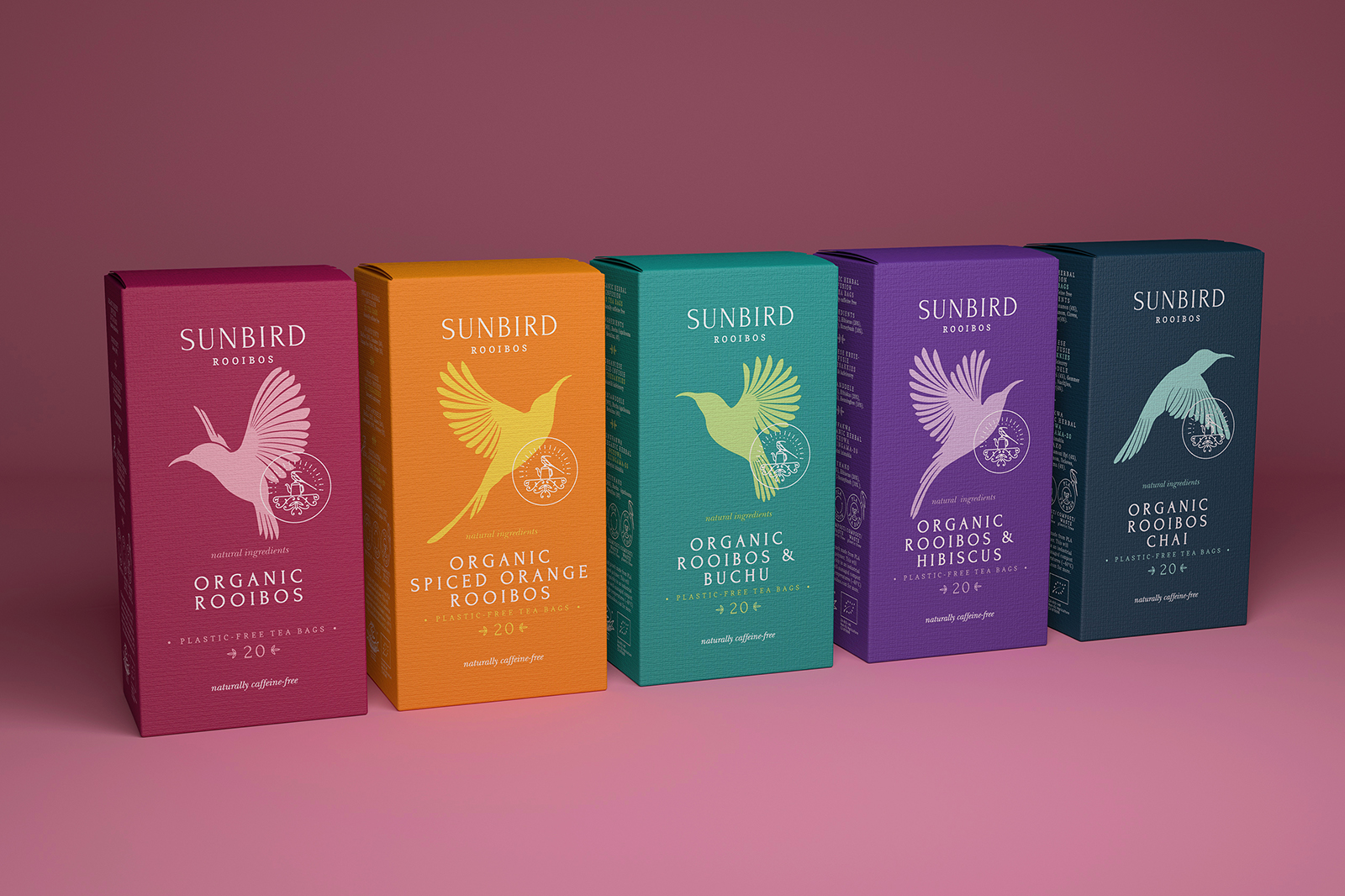 Ginger Storm Creates Sunbird Rooibos Tea for the European Market