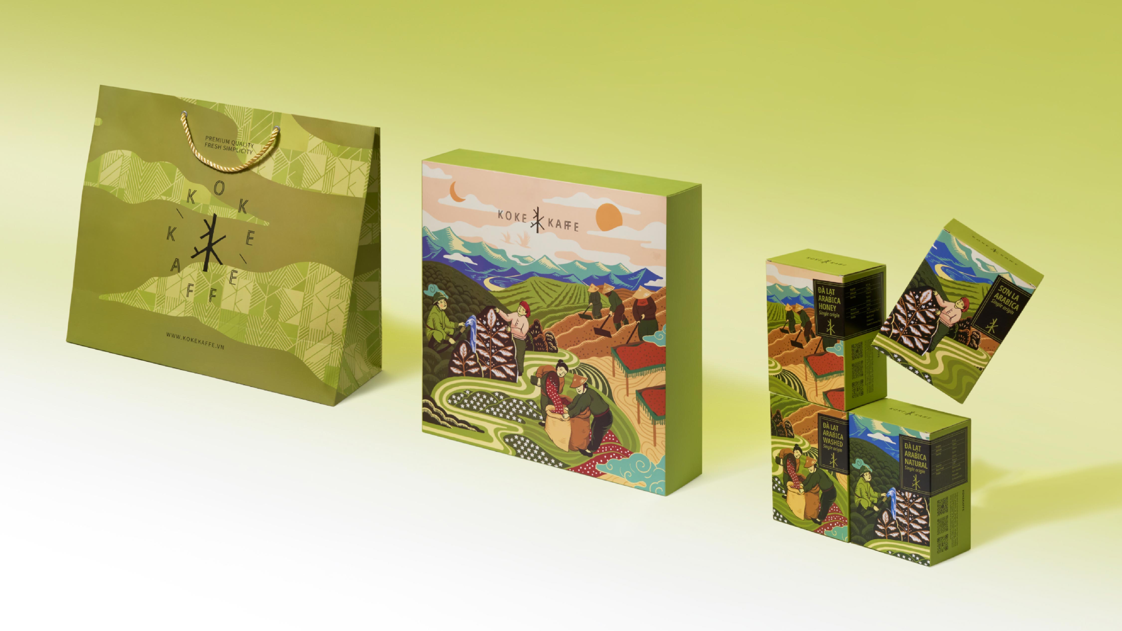 Koke Gift Box: Chợ Chời Creative’s Symbol of Sustainability and Tradition