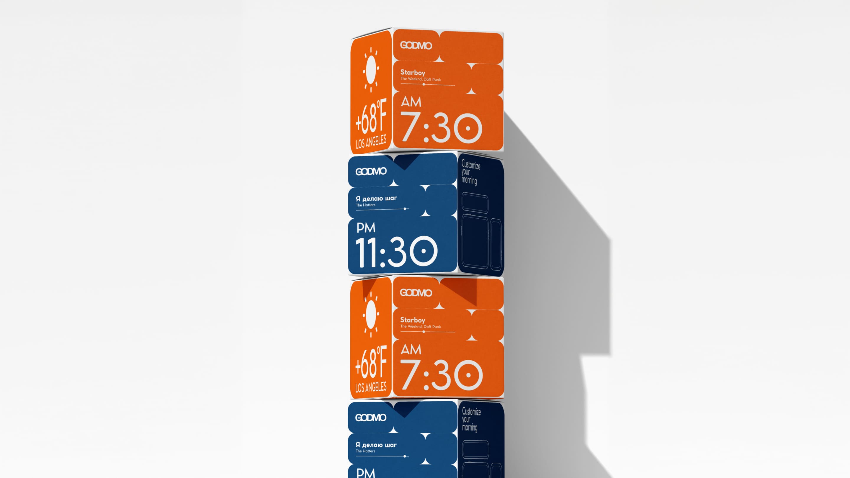 Student Concept for Modular Watch Packaging by GODMO by Egor Ponasenkov