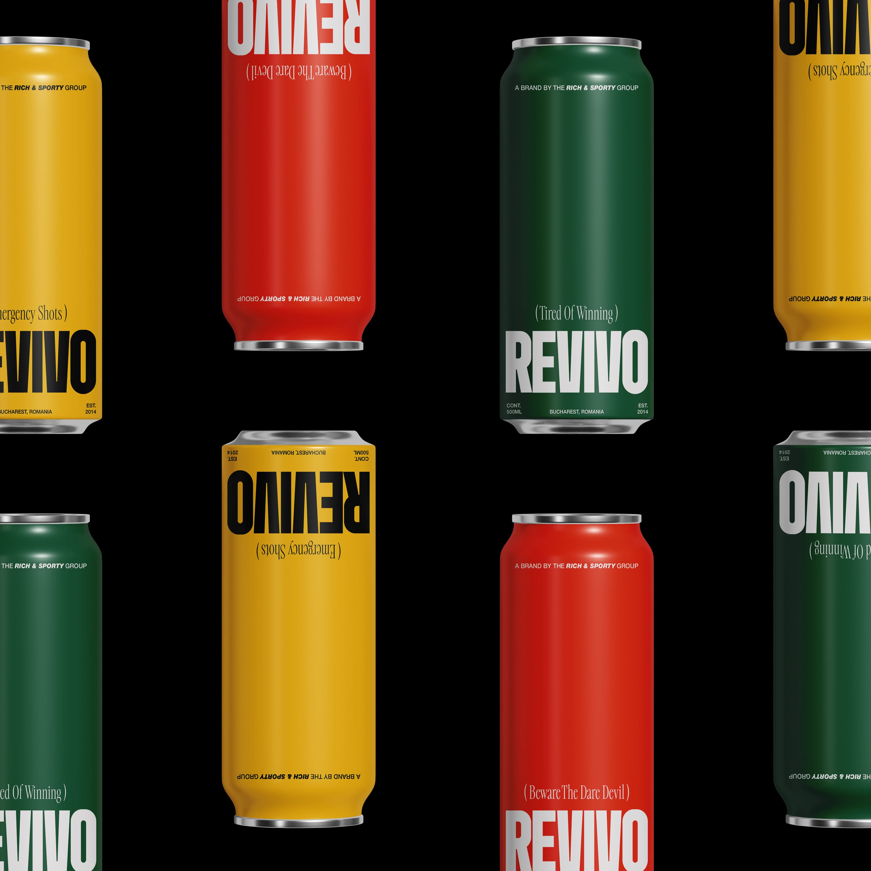 Revivo Brand Identity and Packaging Design Concept by Undoubt Studio