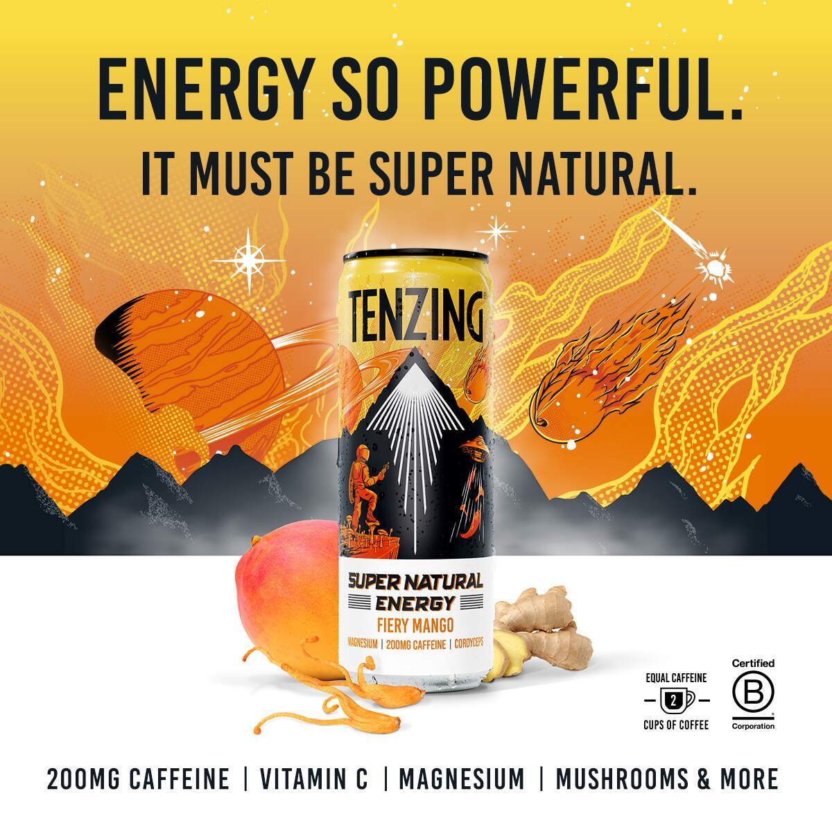 Boundless Brand Design Creates Branding and Packaging Design for Tenzing Natural Energy