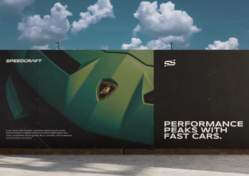 Speedcraft Automobile Customisation Brand Visual Identity Designed by Isaque Ramos