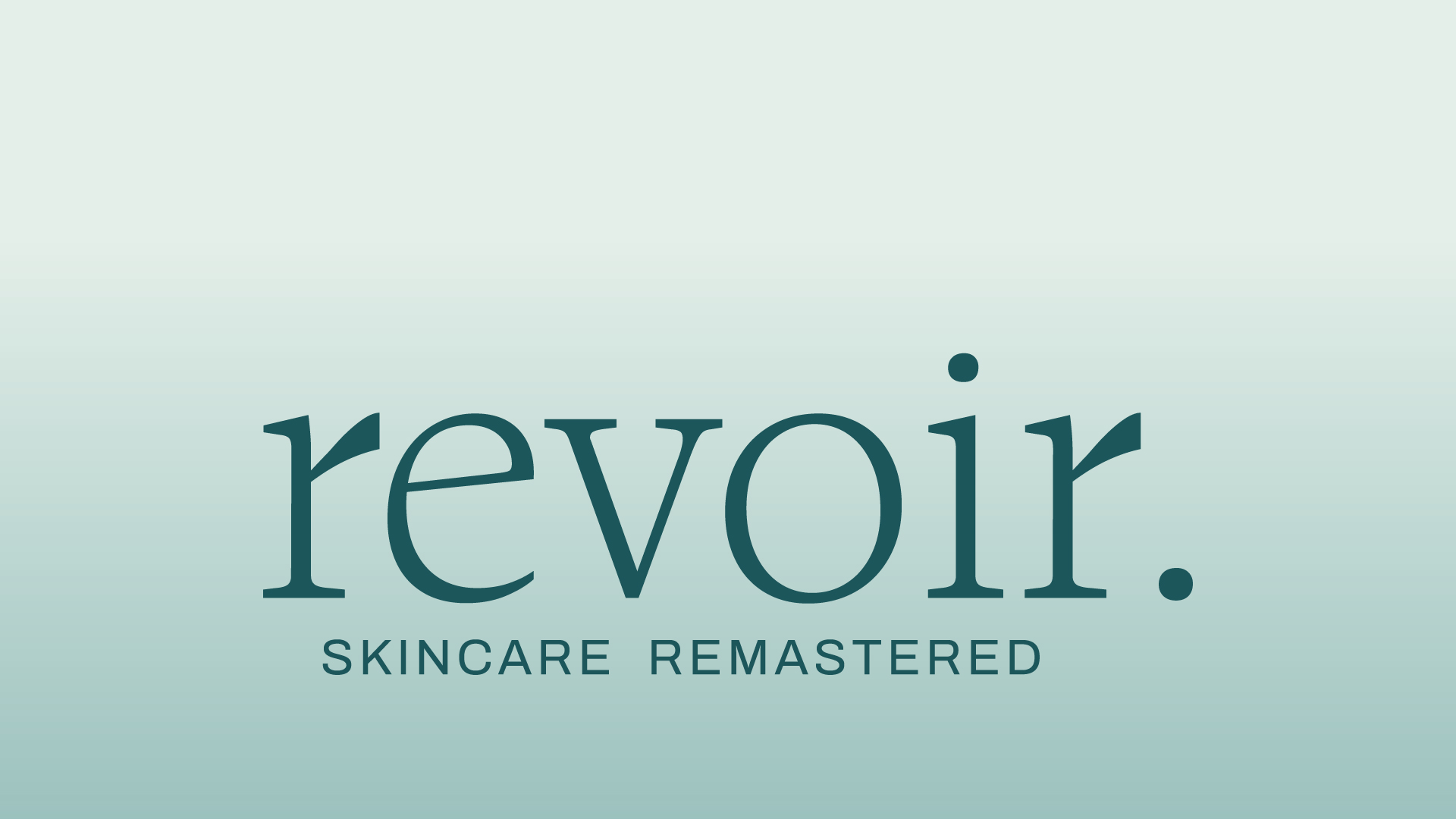 Revoir Skincare Brand Design by Bifrost Studios