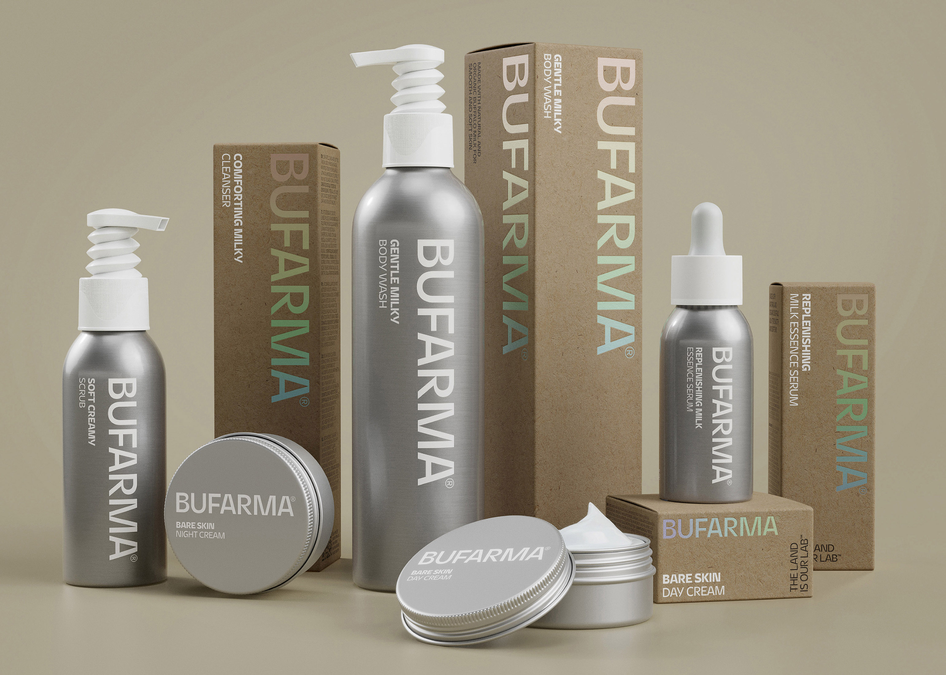 SoreThumbStudio Creates Unique Brand Identity and Packaging Design for Bufarma