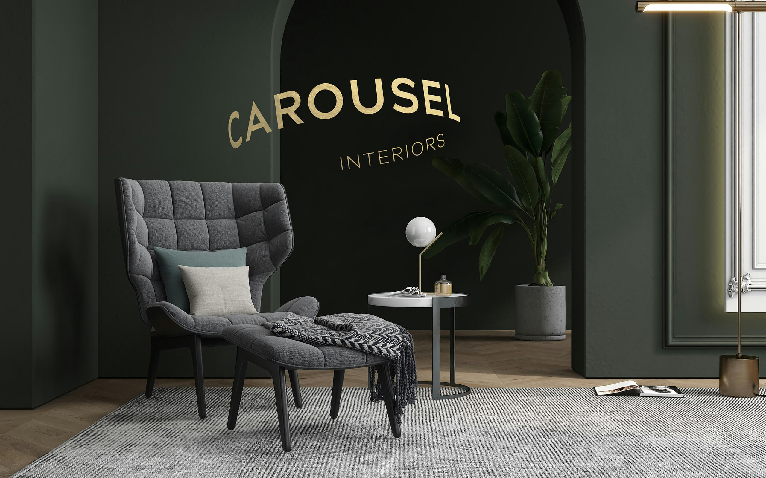 Taller Design Creates Flowing Brand Concept for Carousel Interiors