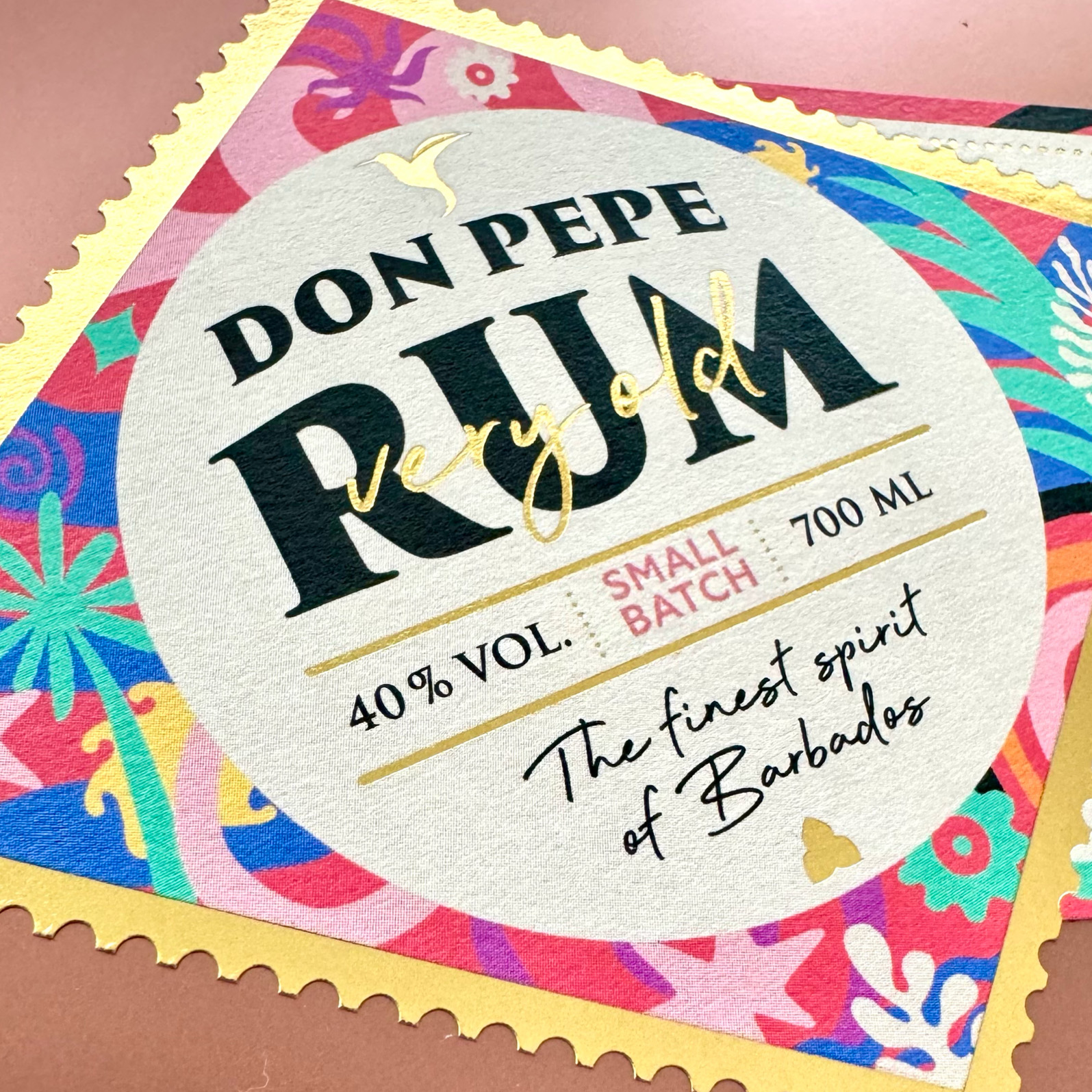 Packaging Design for Don Pepe Rum Created by Daniela Merkel Design