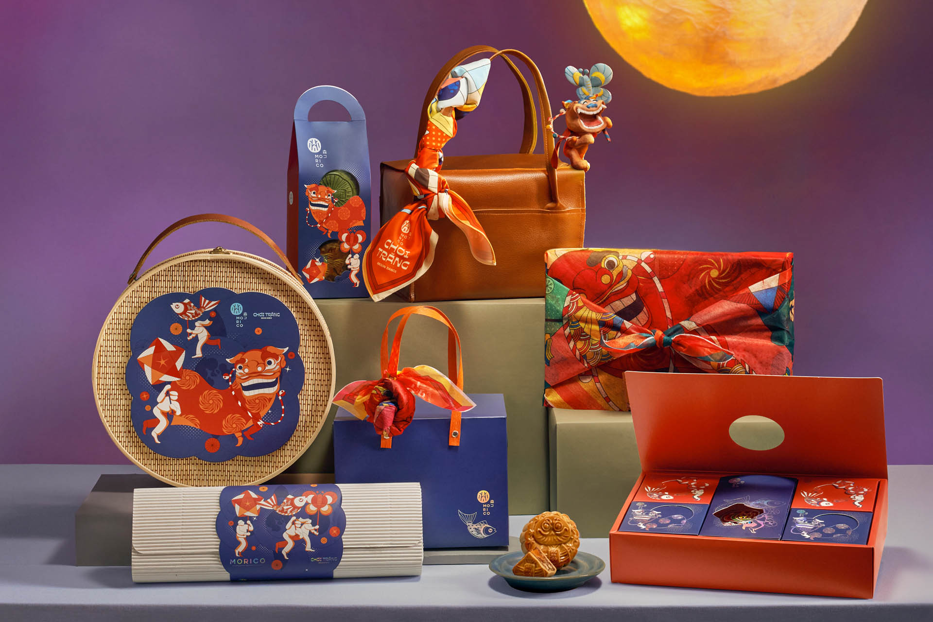 Morico’s Innovative and Sustainable Packaging Design Celebrates the Moon Festival Through Cultural Harmony by Fins Studio