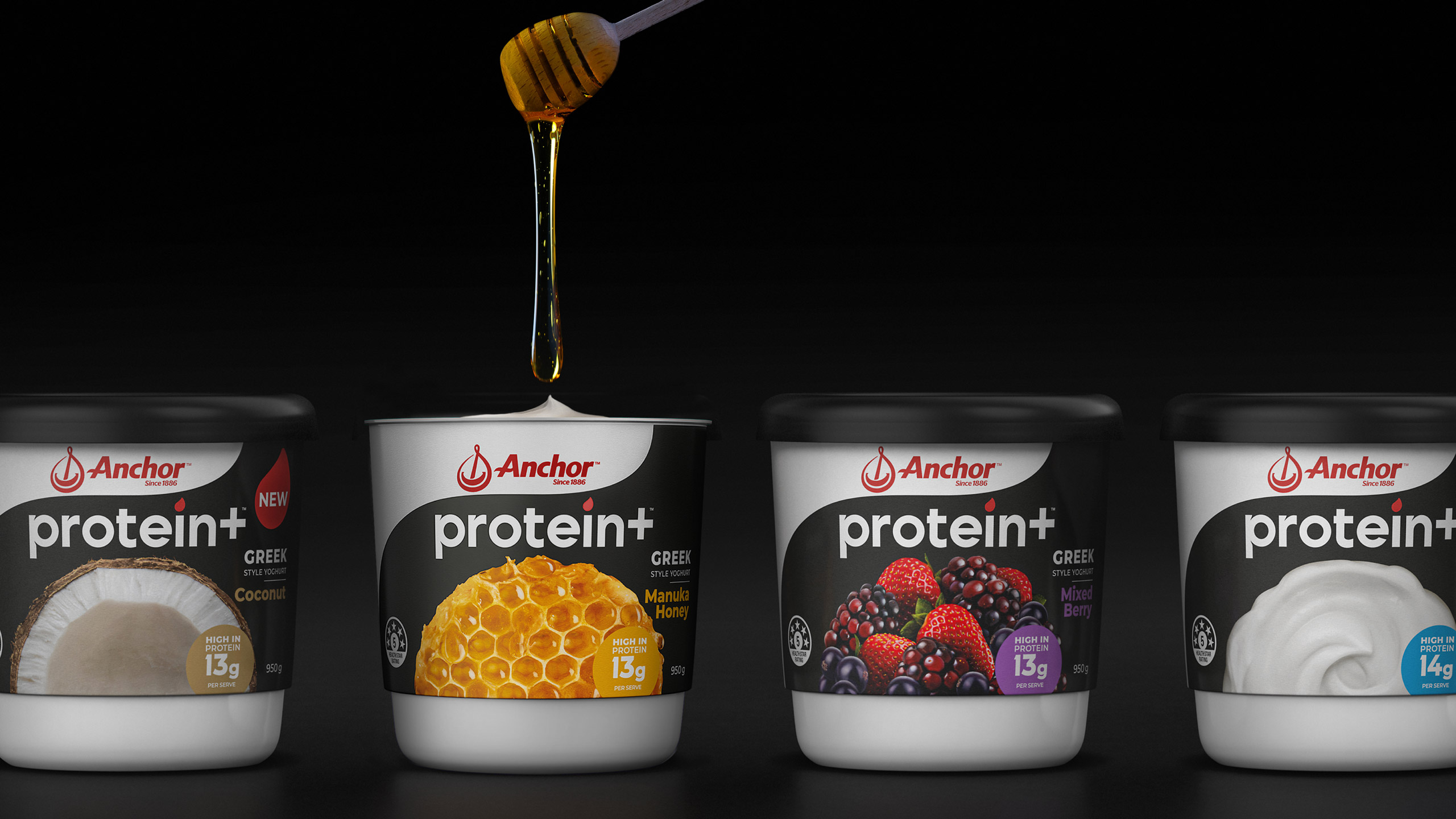 Reimagining Protein Yoghurt: Tried&True Design’s Anchor Protein+ Revamp