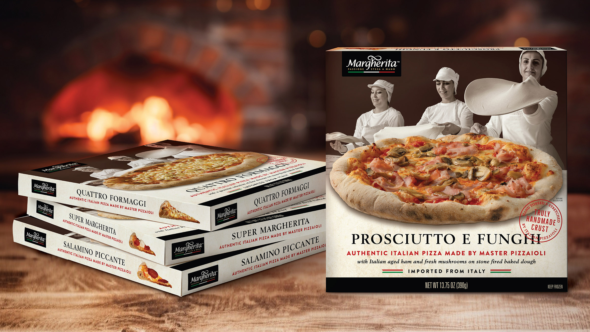 Introducing a Unique Italian Pizza to the US Market Designed by Design Resource Center