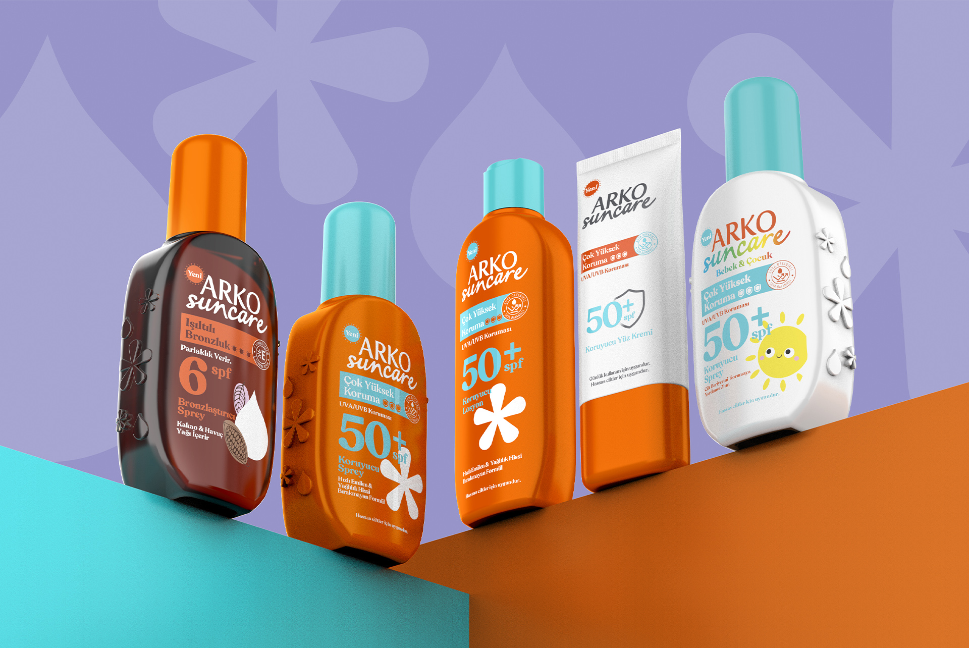 Tasarist Creates Distinctive Product Identities for Arko Suncare