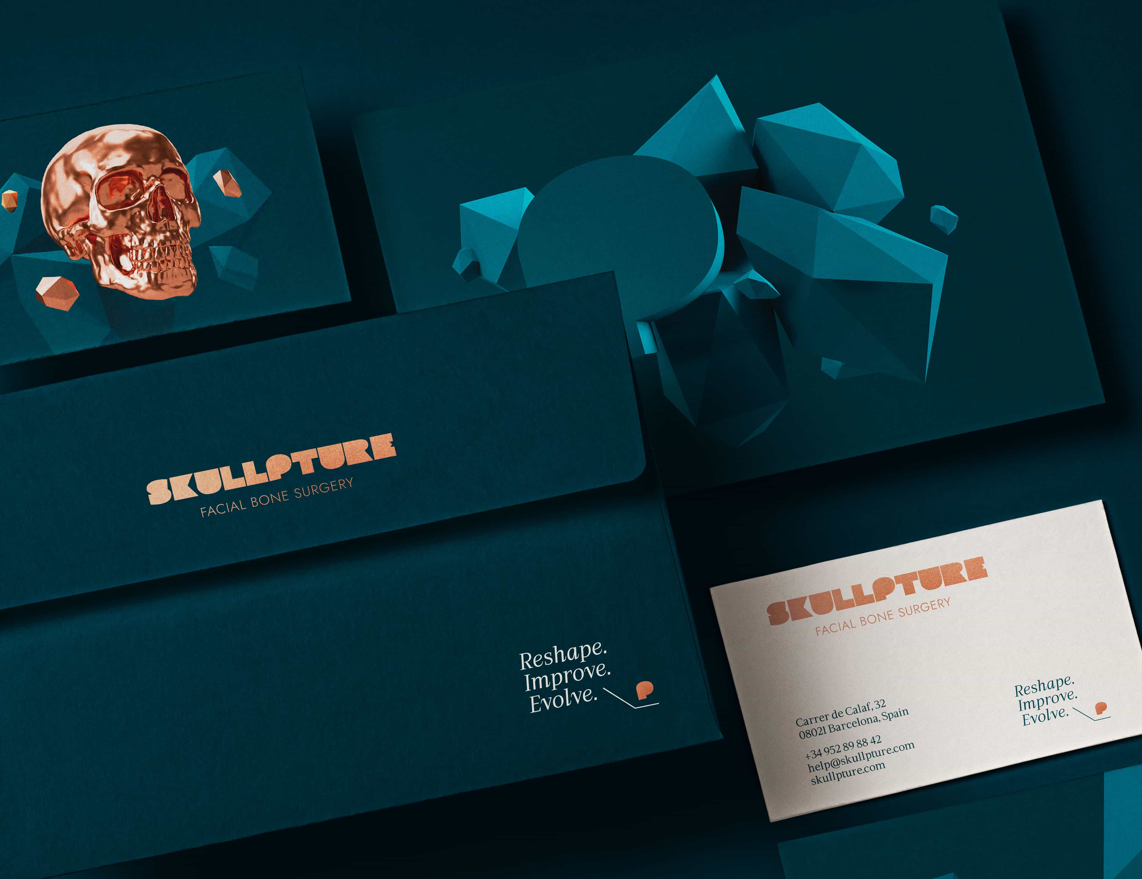 The Art of Surgical Branding: KOBU Agency’s Creative Concept for Skullpture’s New Identity