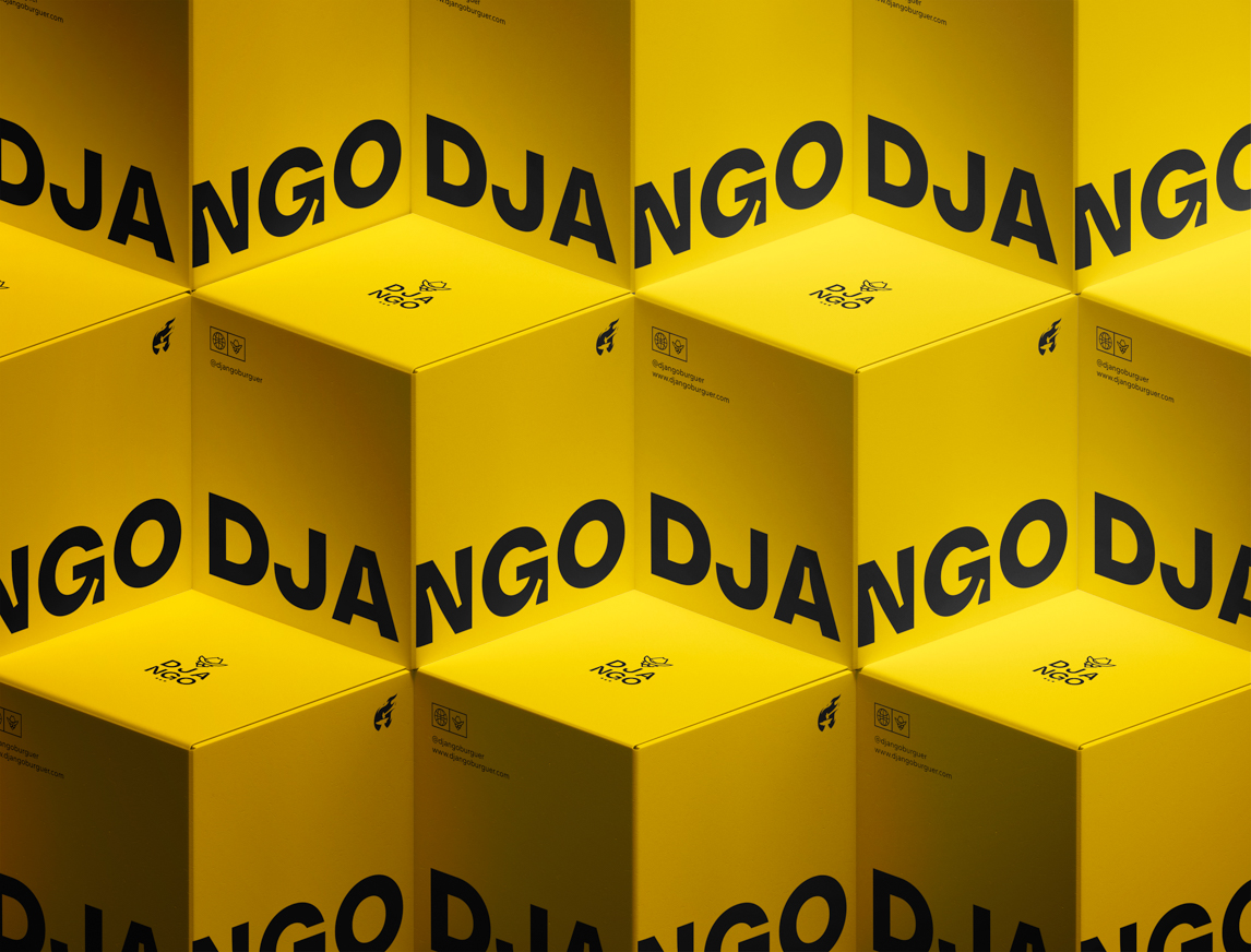 Black Pepper Redesigns DJANGO Burger Joint’s Iconic Visual Identity and Brand