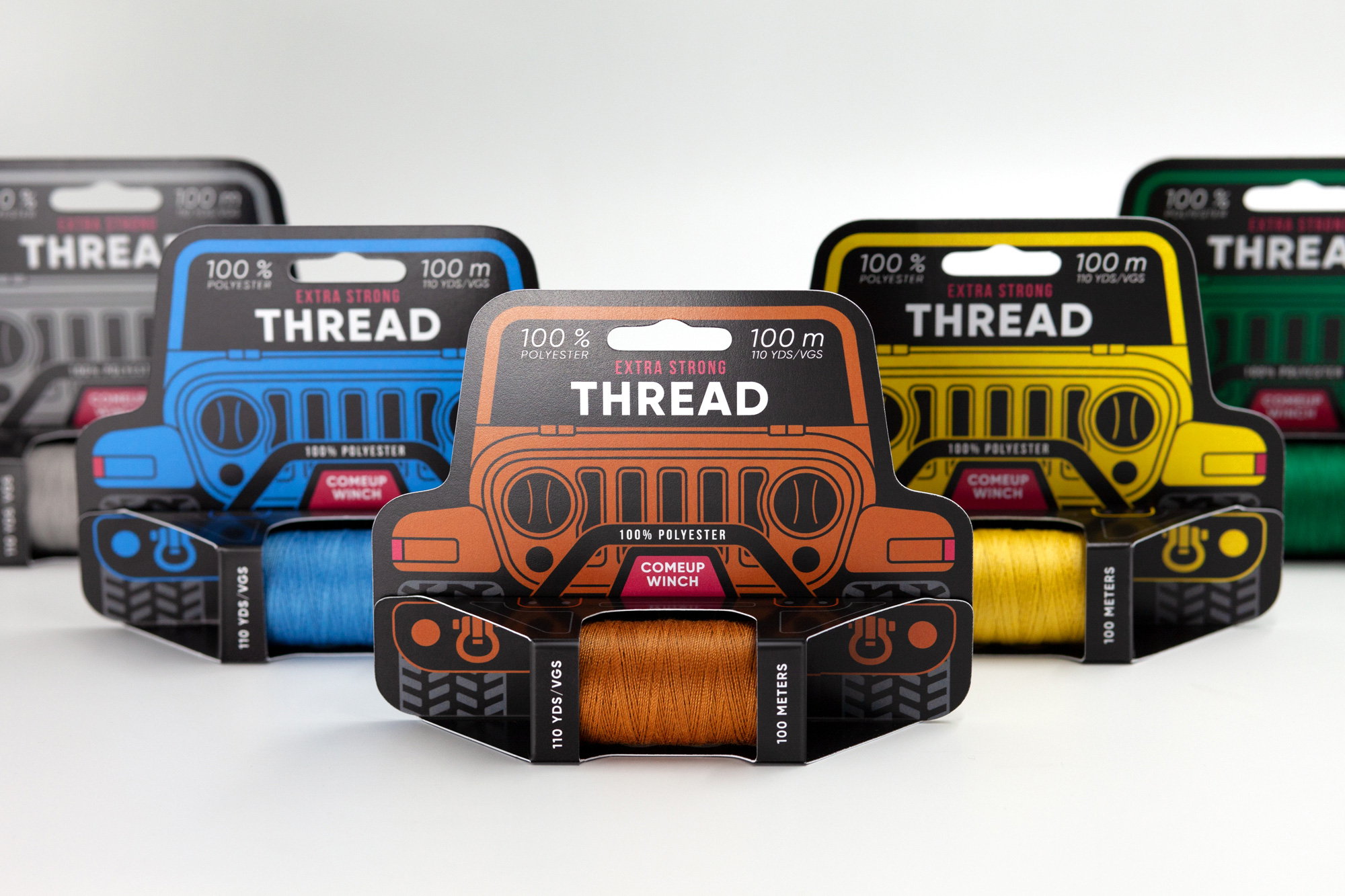 Lesha Limonov Design Transforms Gütermann Threads Packaging with Creative SUV Concept