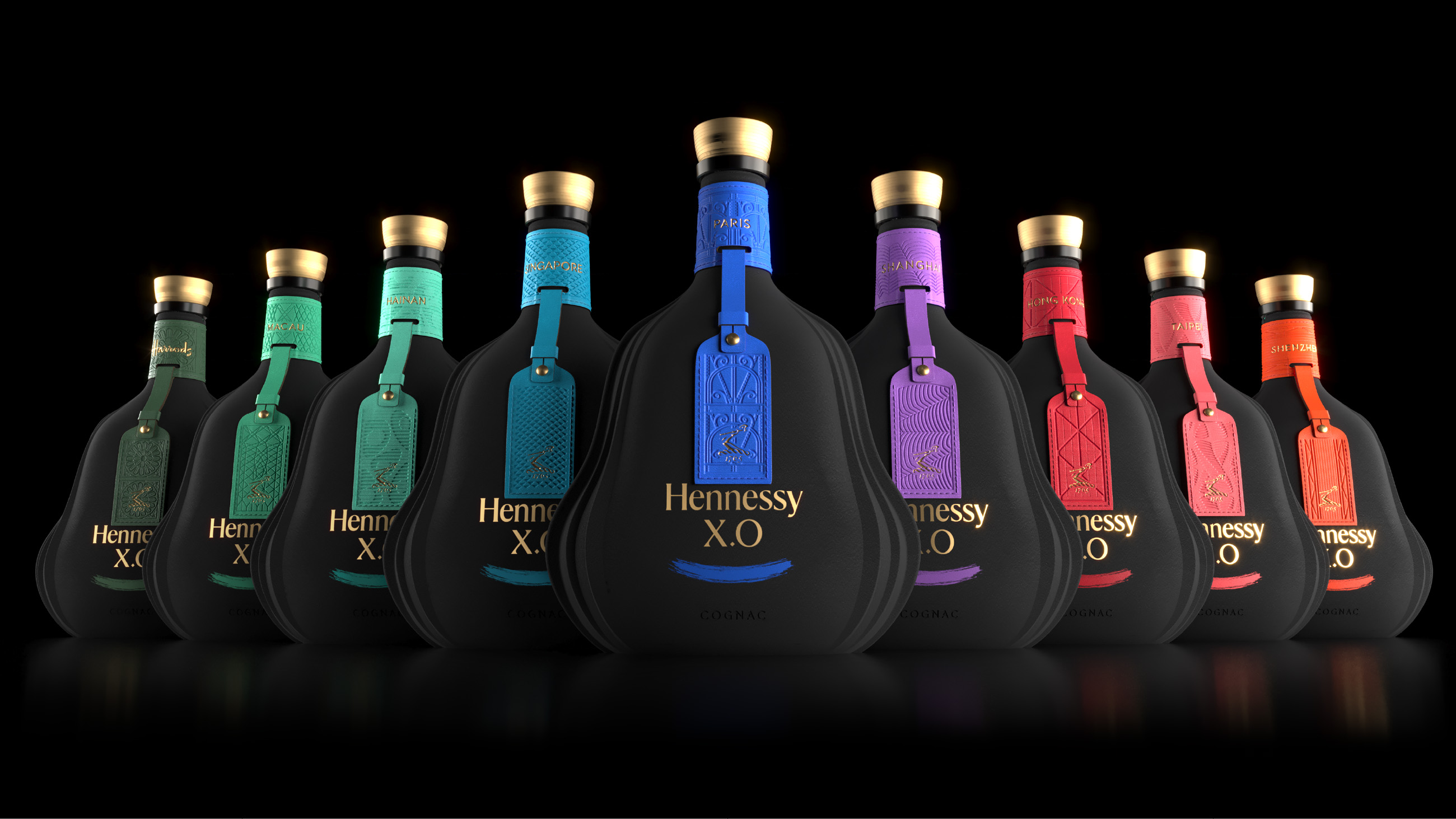 Knockout’s Design of Hennessy X.O Travel Collection Takes the Brand on a Worldwide Odyssey