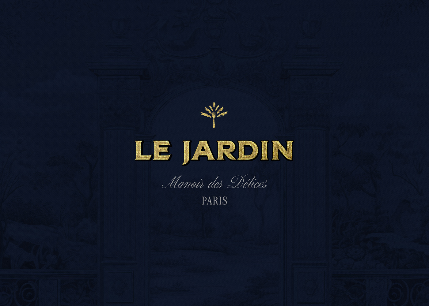 Chandor Create Branding for Le Jardin, a Parisian Exclusive Fine Dining Restaurant