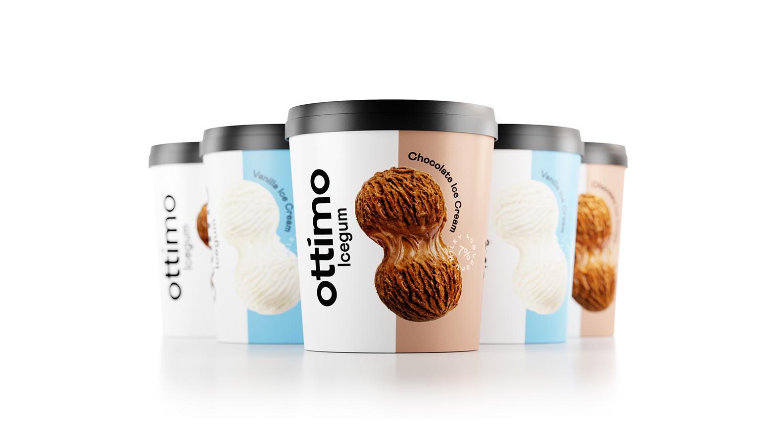 WEDO Creative Transforms Summer with Irresistible Ottimo Ice Cream Branding and Packaging Design