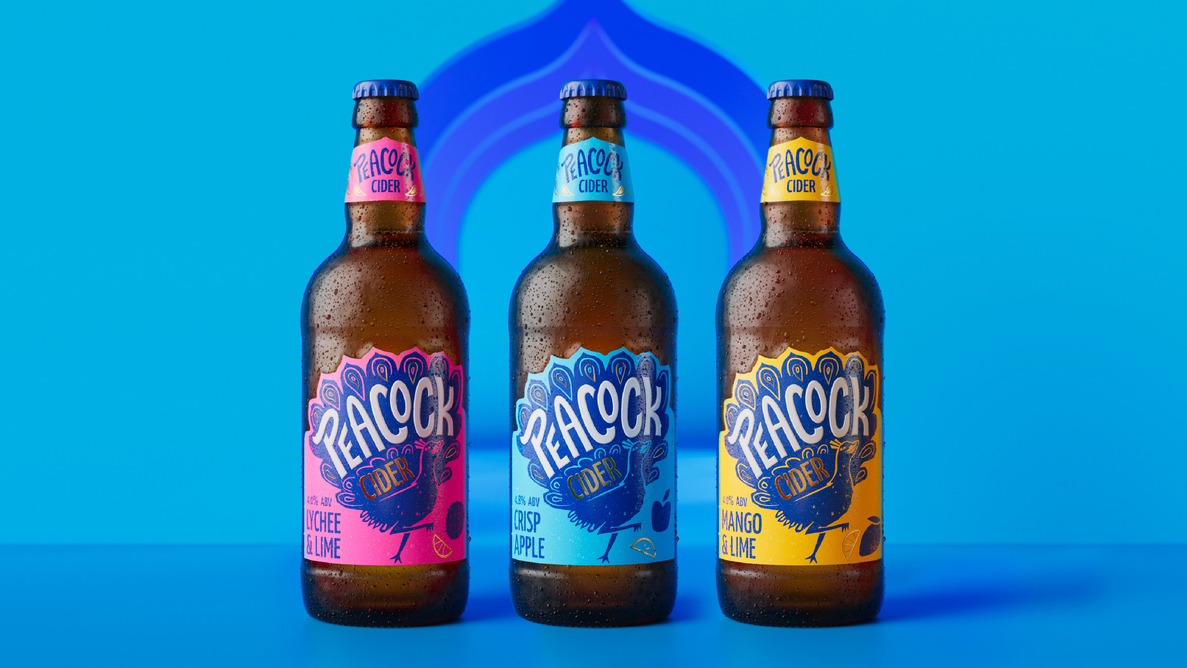 Ruffling Feathers: Kingdom & Sparrow Rebrand Kingfisher Drinks’ Peacock Cider