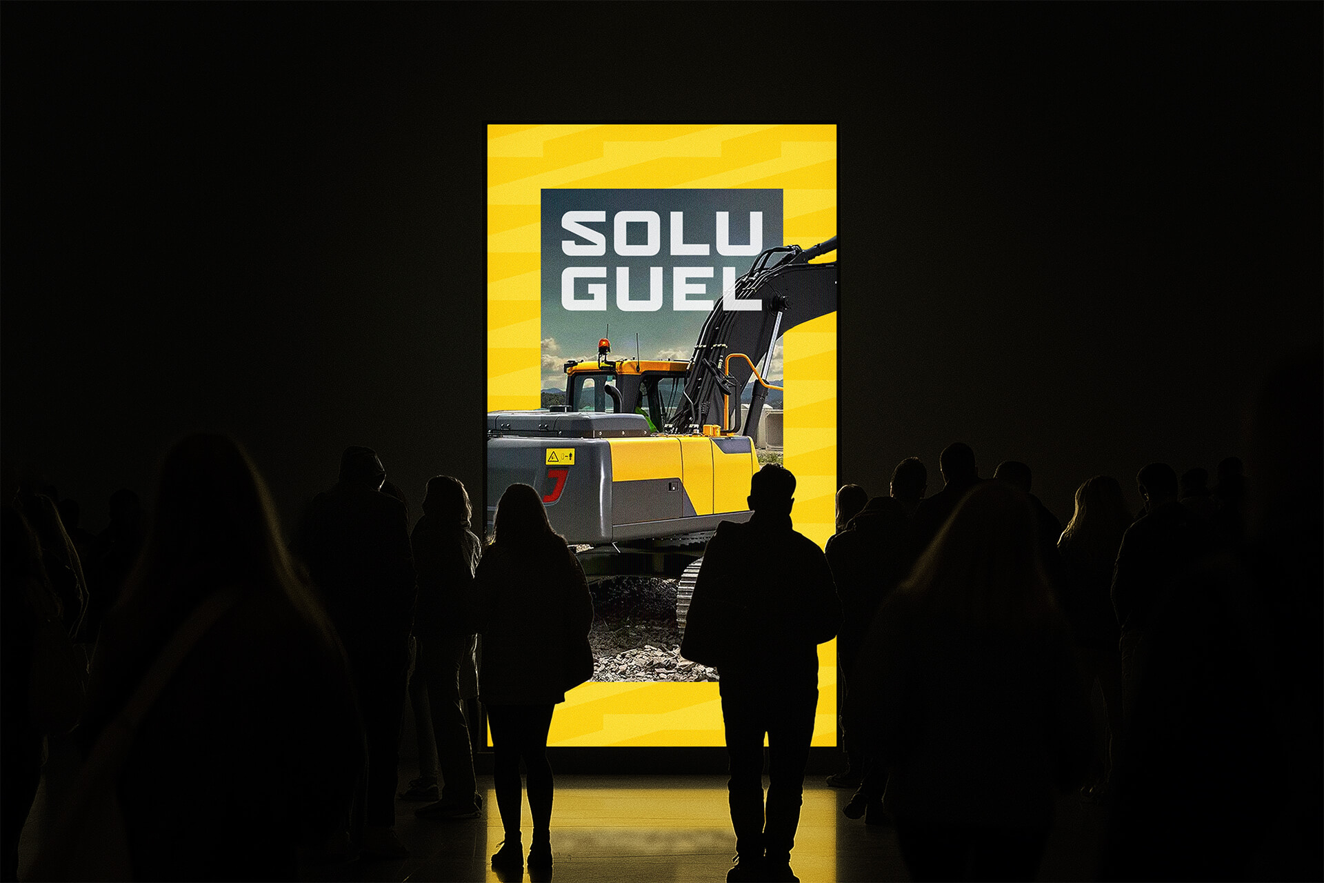 Soluguel Construction Equipment Brand Design