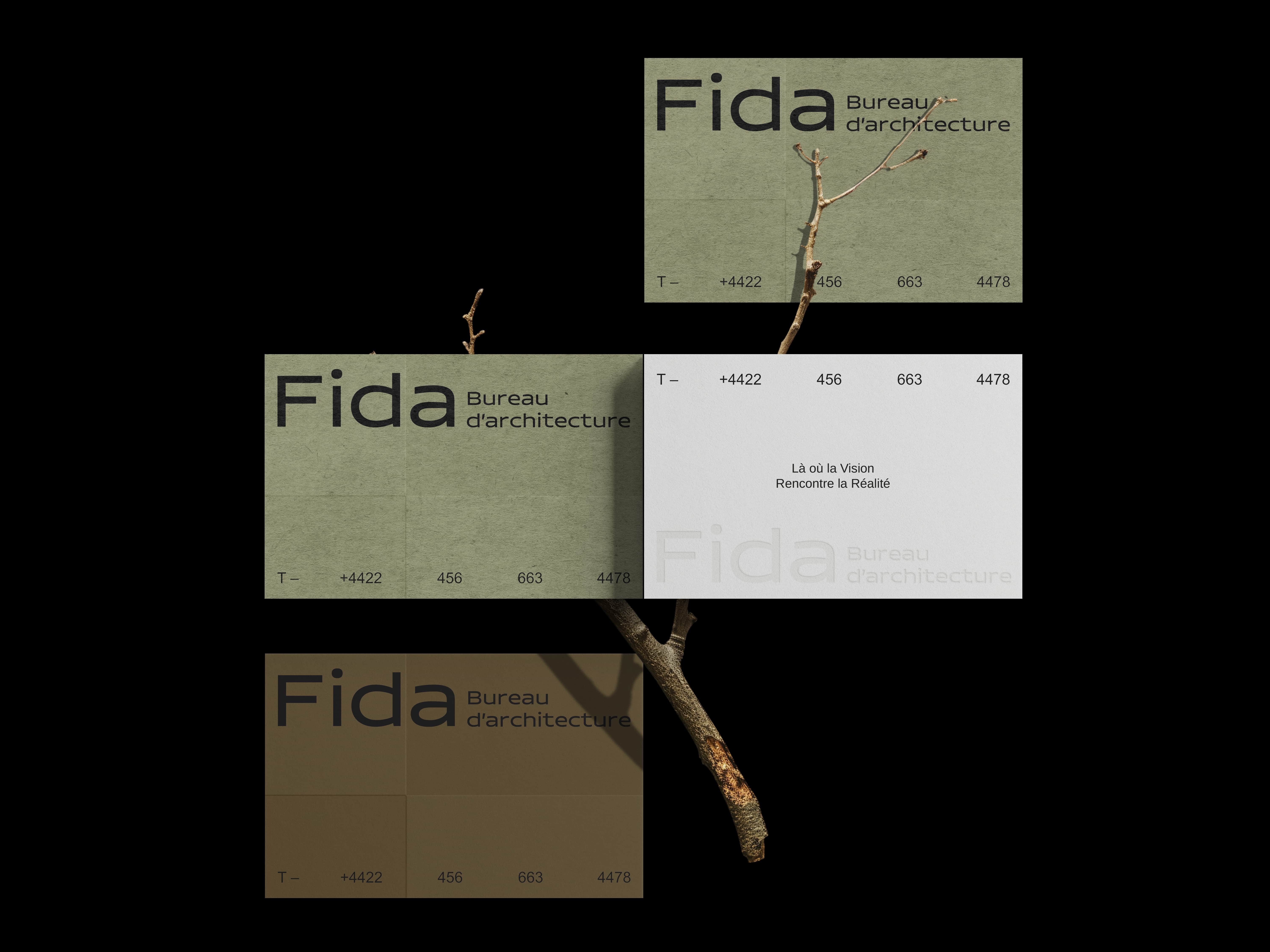 Fida Bureau d’Architecture Brand Identity by Youcef Benouali