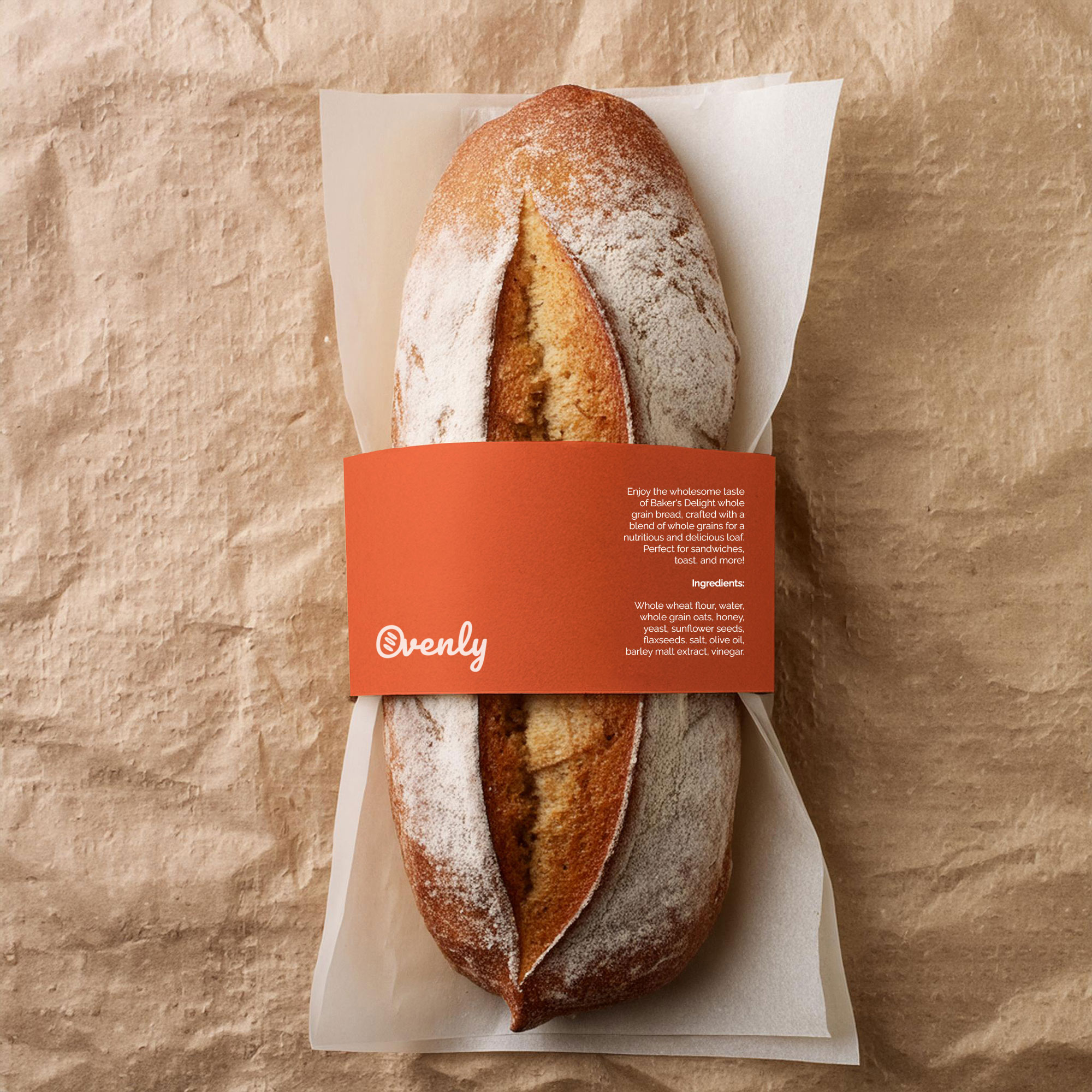 Beáta Szőcs Crafts Warm and Modern Brand Identity Concept for Ovenly Bakery