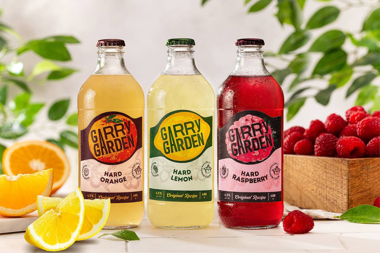 DDC. Group Crafts Vibrant Brand Identity for AB InBev Efes’ New Garry Garden Hard Lemonade