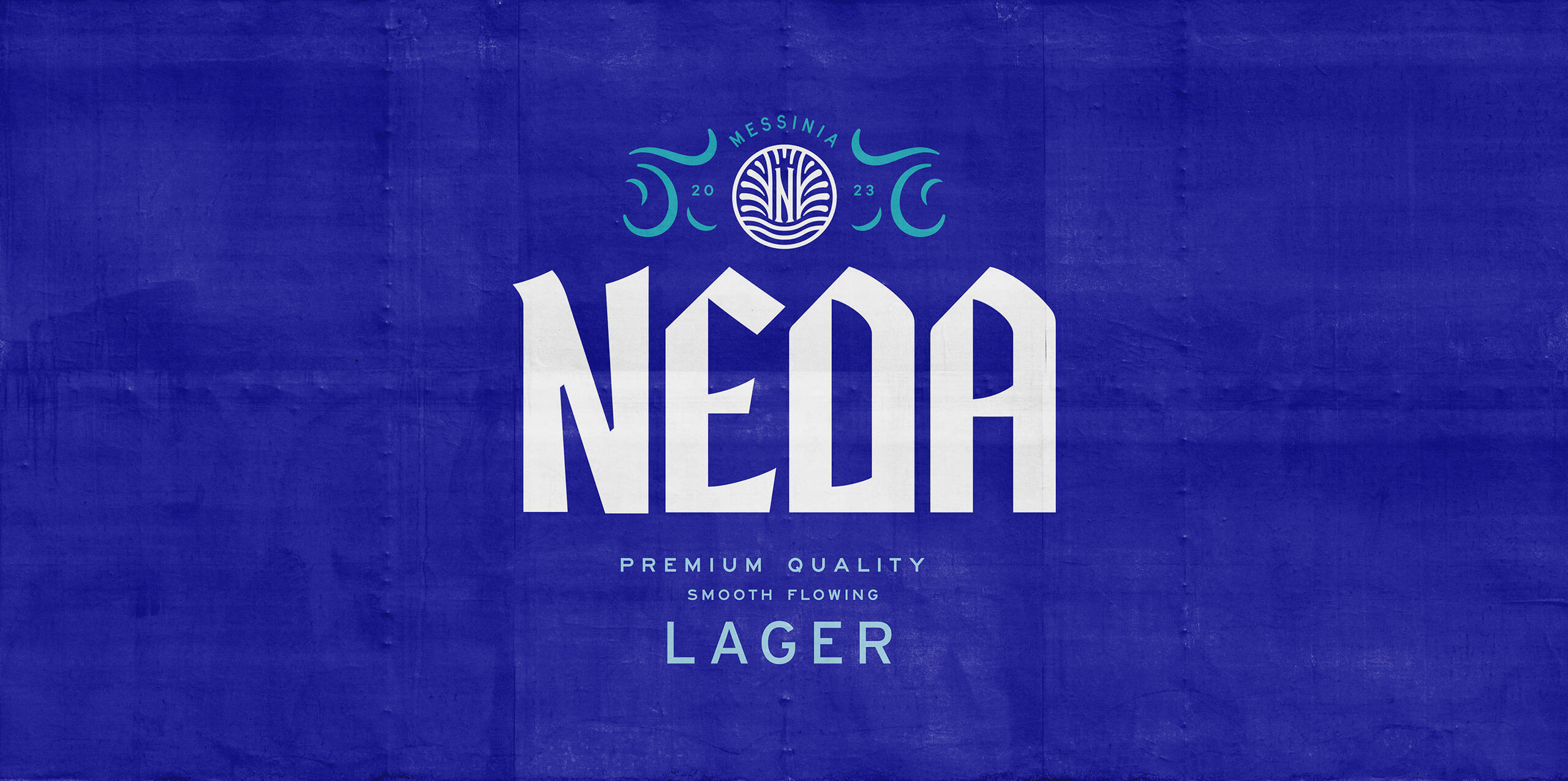 Neda Handcrafted Lager Beer’s Brand Identity Inspired by the Serenity of the Neda River